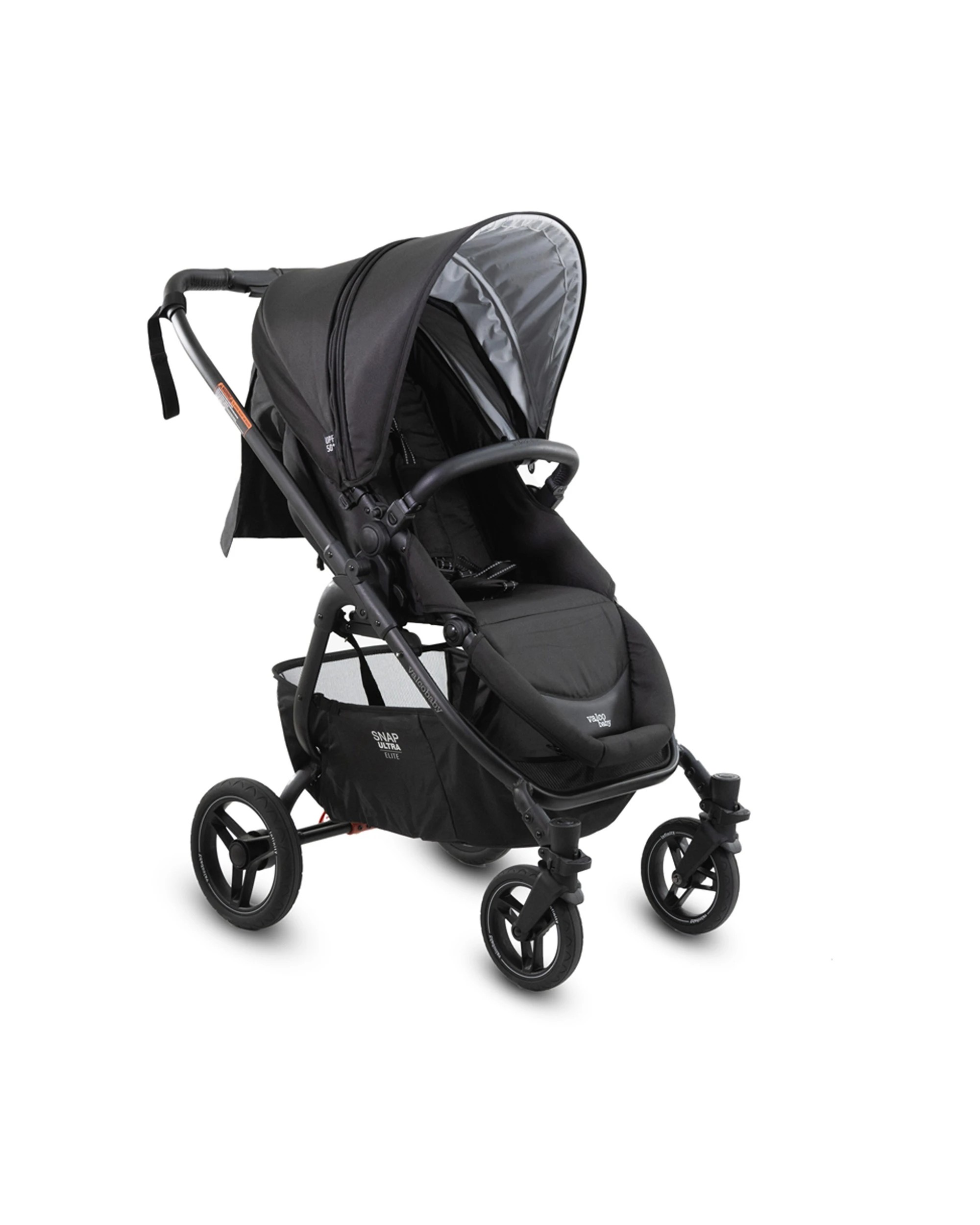 8 ValcoBaby Snap Ultra Elite Pram Stroller Reversible Seat Leatherette Finish - Burgundy, 8 of 9