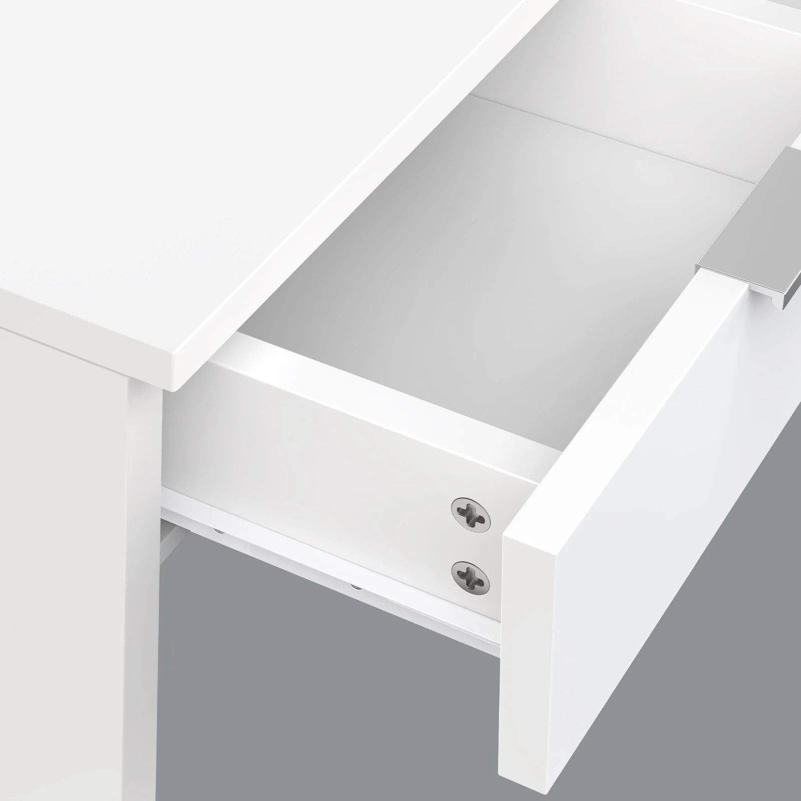 7 Alfordson Dressing Table Stool Set Makeup Mirror Desk 12 LED Bulbs - White, 7 of 10