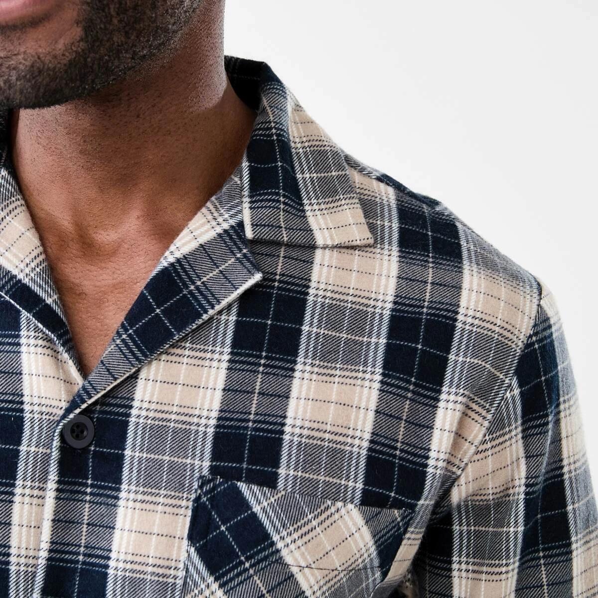 5 Printed Flannel Pyjama Set Skywardchk, 5 of 8