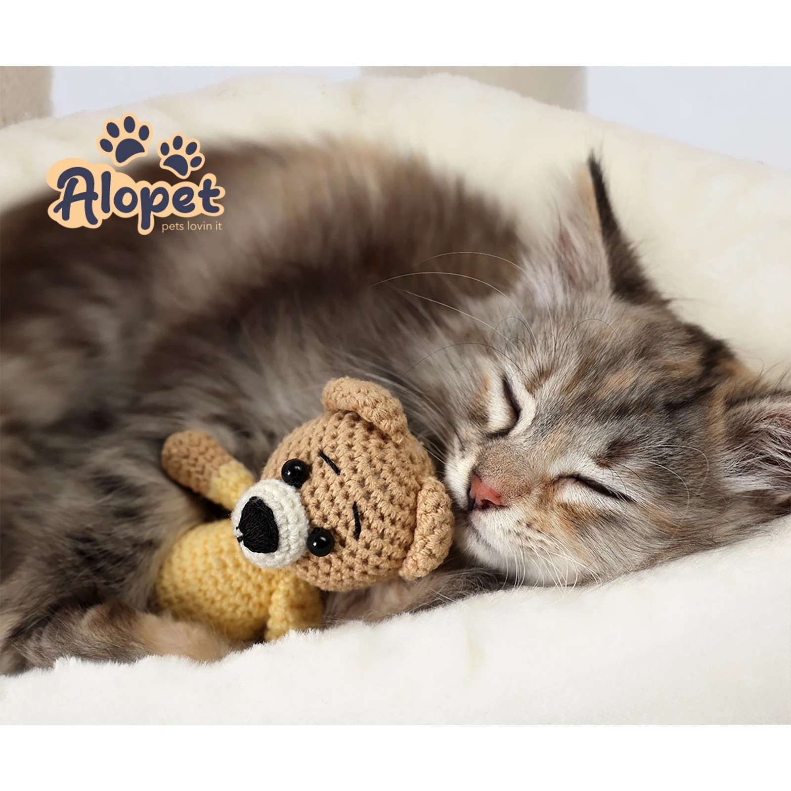 4 Alopet Cat Tree Scratching Post Scratcher Tower Wood Condo House Bed Large 190cm
 - Natural, 4 of 8