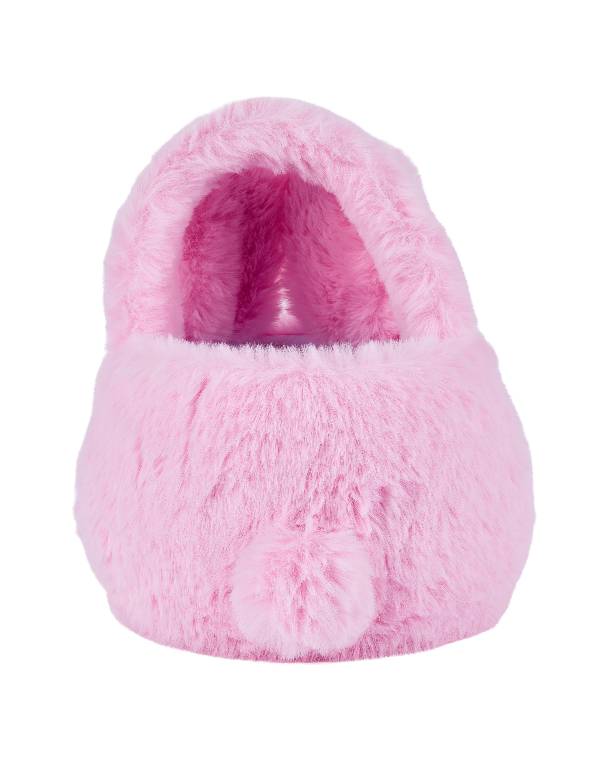 3 Plush Bunny Basket - Pink, 3 of 5