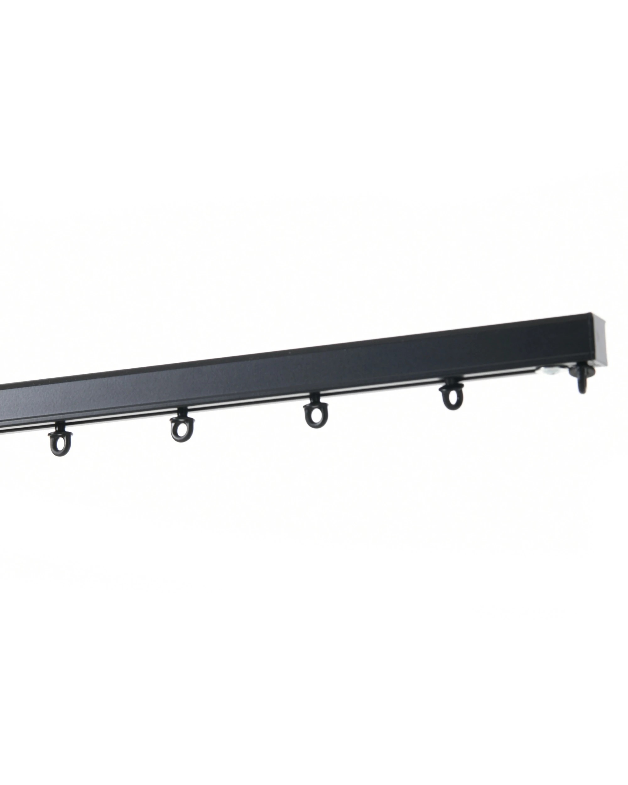 2 Cadence & Co. S-Fold Curtain Track Set 220cm + S-Fold Wand - Black, 2 of 7
