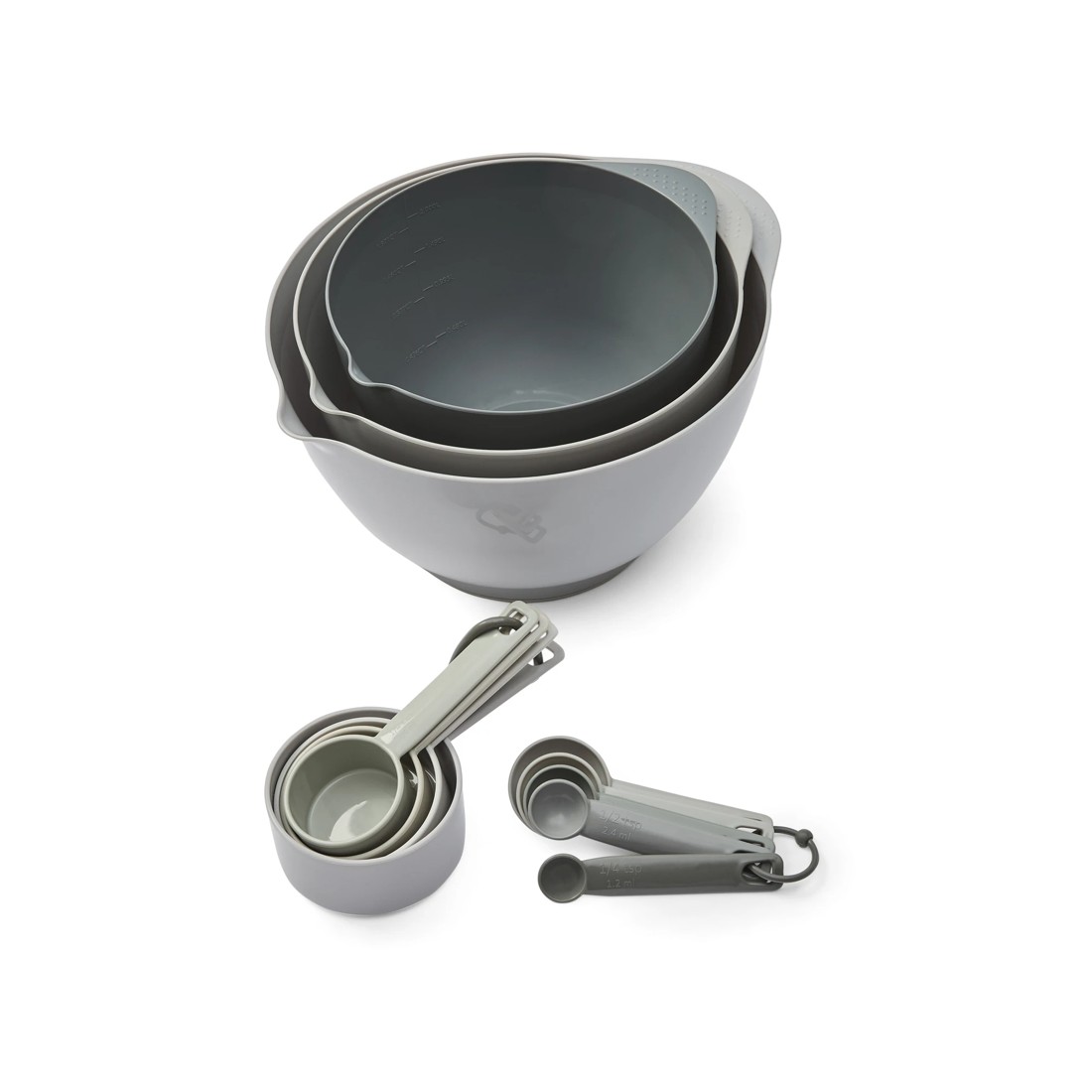 2 12 Piece Non-Skid Mixing Bowl and Measuring Set, 2 of 10