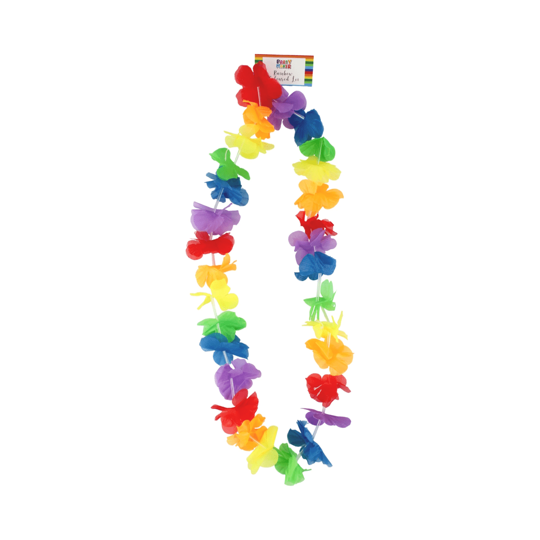 1 Party Maker Rainbow Small Petal Tropical Lei, 1 of 1