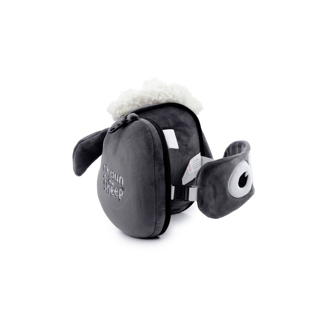 5 Relaxeazzz - Shaun the Sheep: Travel Pillow & Eye Mask Set, Gray - Grey, 5 of 8