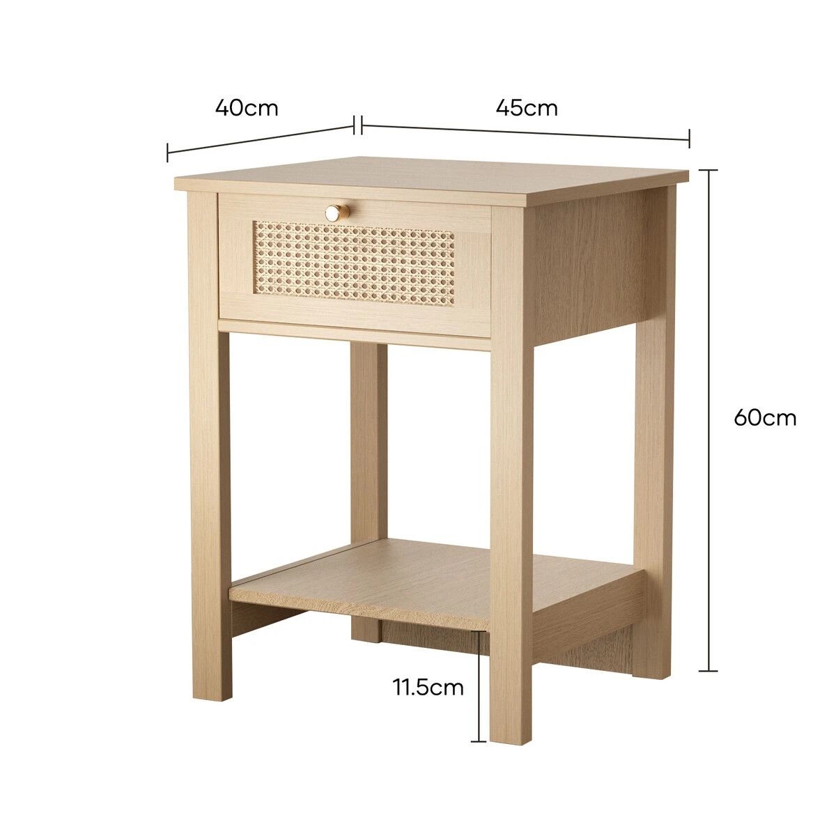 5 Ausway Rattan Bedside Table Storage, 5 of 6