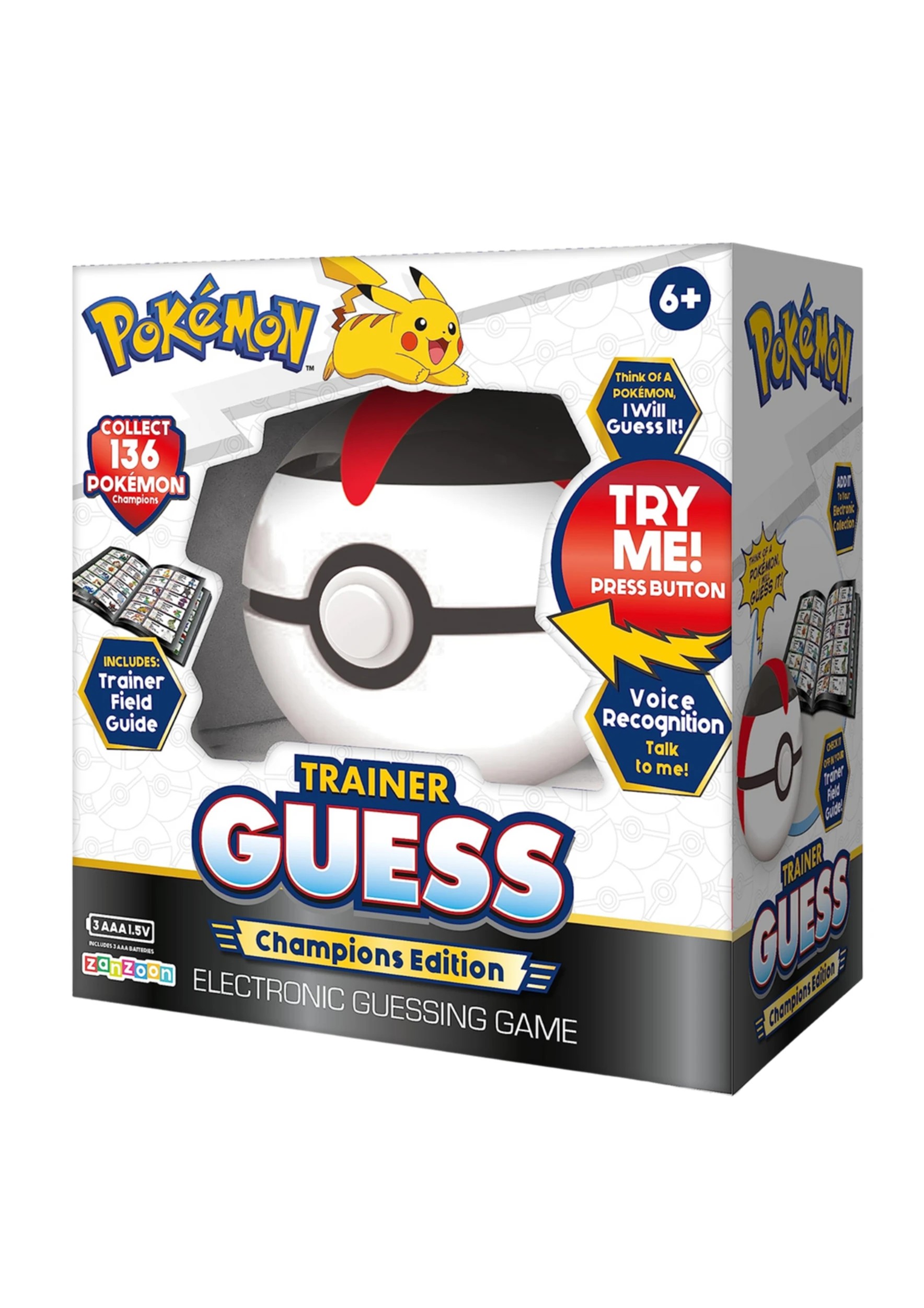 1 Pokemon Trainer Guess Champions Edition Electronic Guessing Game, 1 of 5