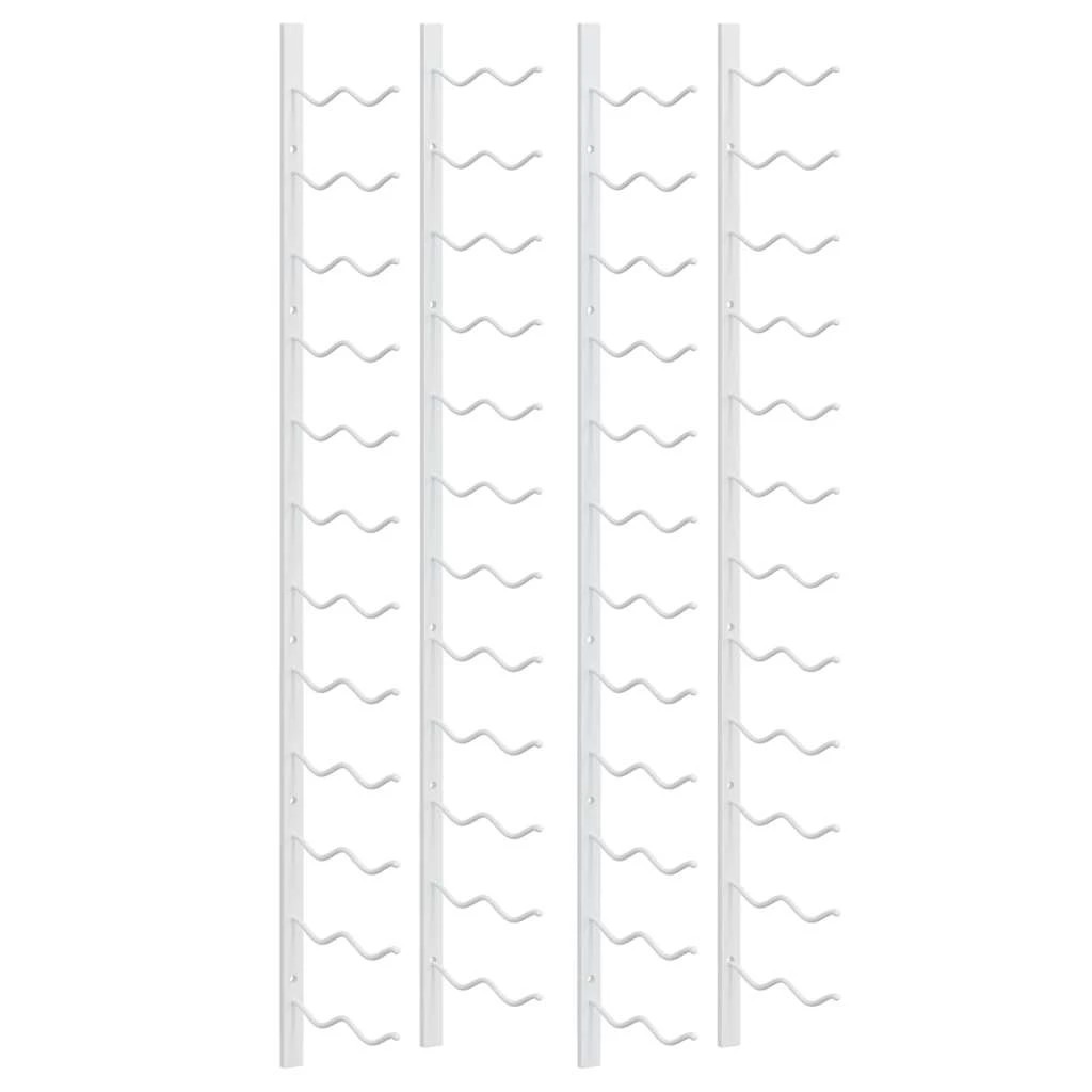 1 Vidaxl Wine Rack Wine Rack, Wine Racks - White, 1 of 9