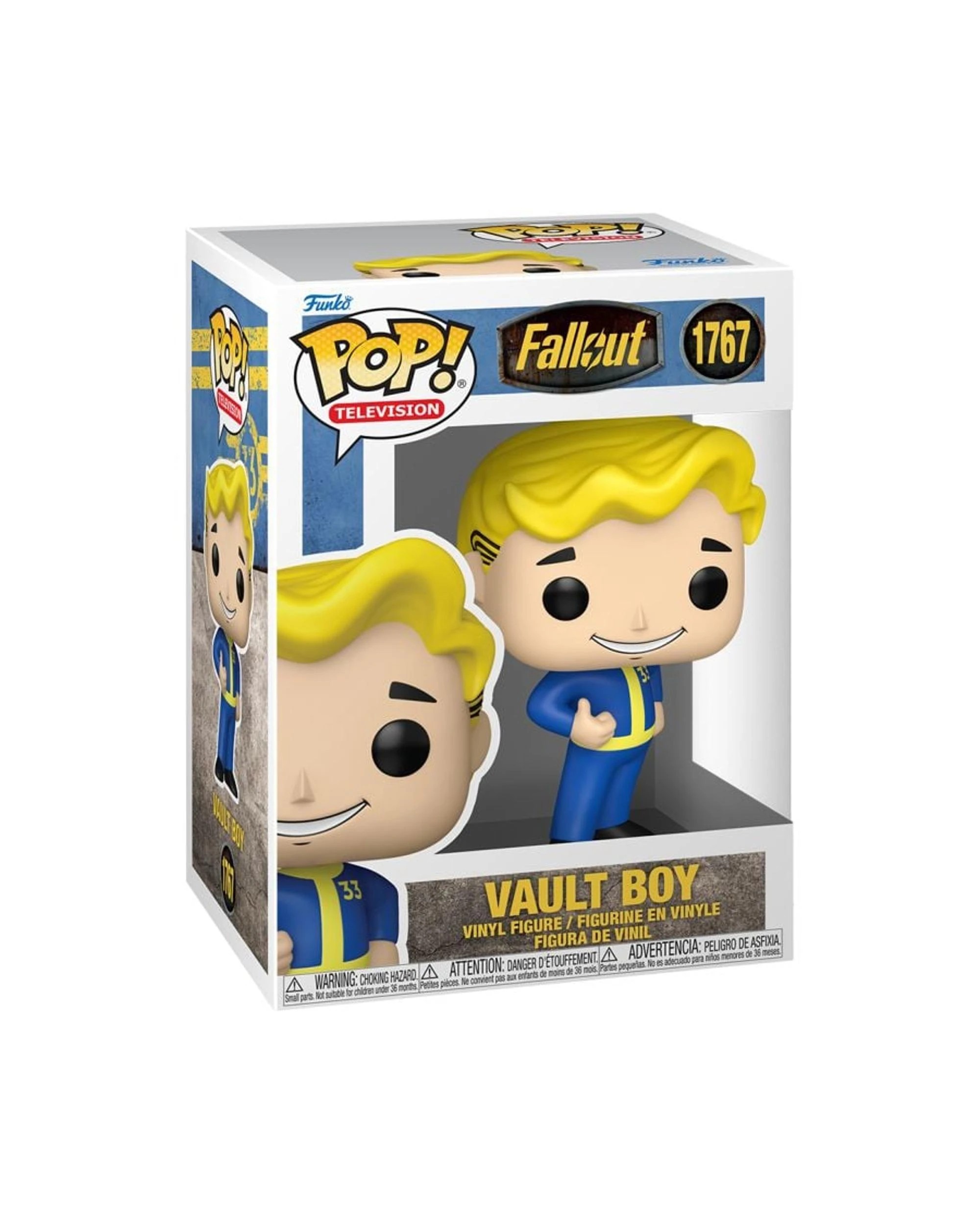 3 Fallout - TV -  Vault Boy Funko POP! Vinyl, 3 of 6
