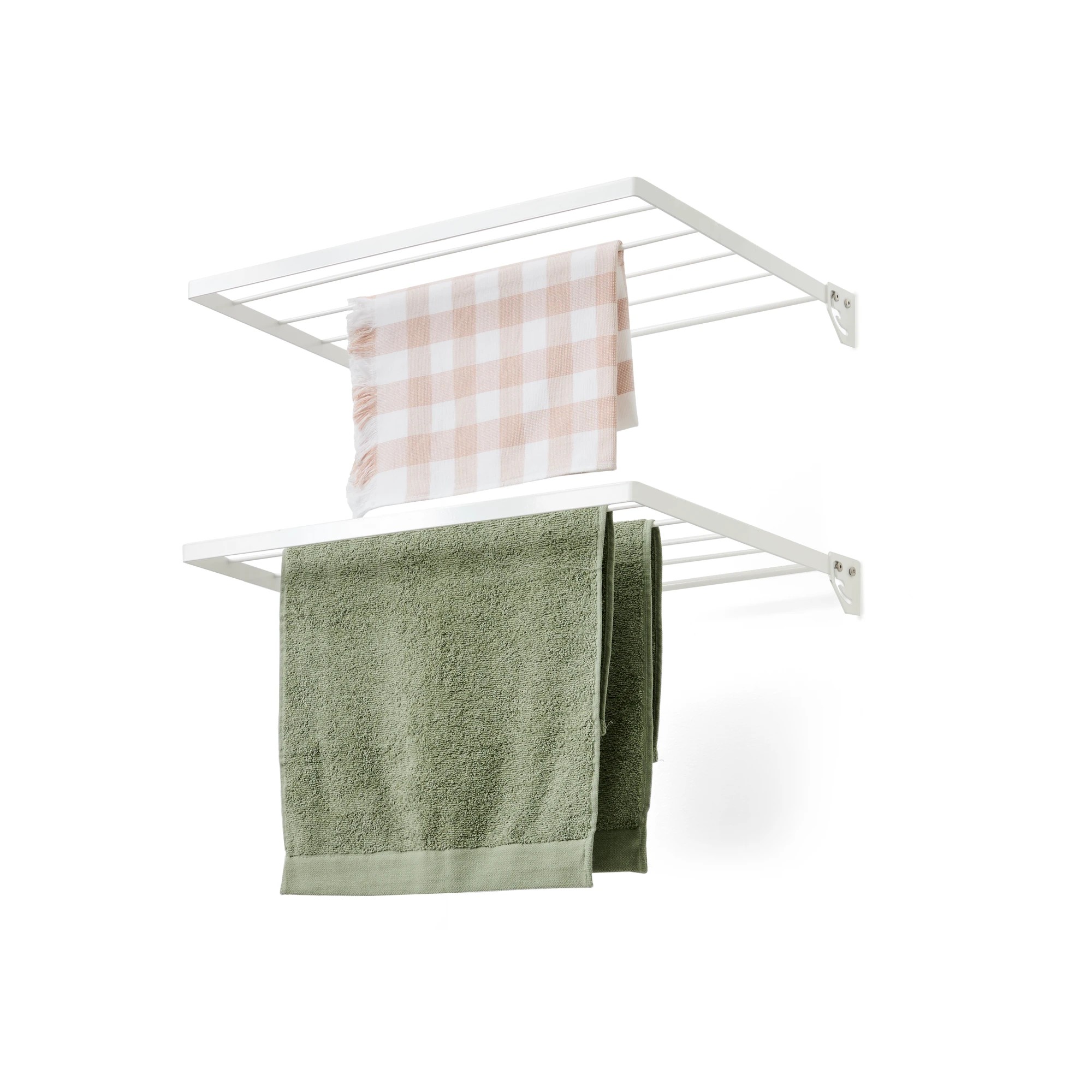 1 Set of 2 Custom Storage Laundry Airers, 1 of 9