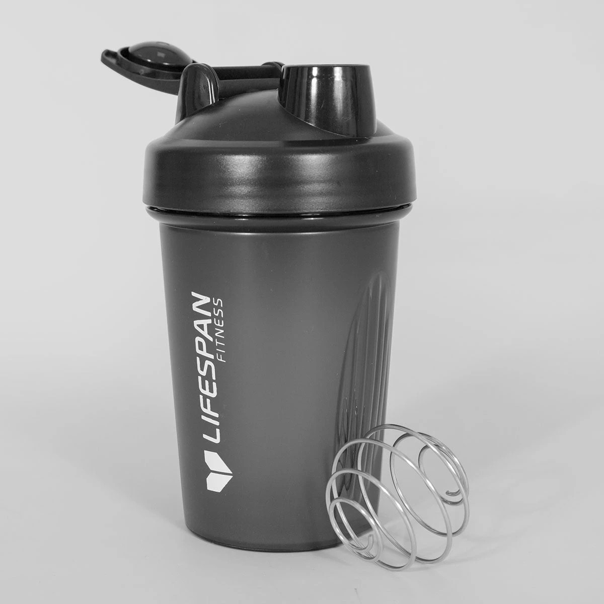 3 Lifespan Fitness Shaker Bottle 500ml in Black, 3 of 4