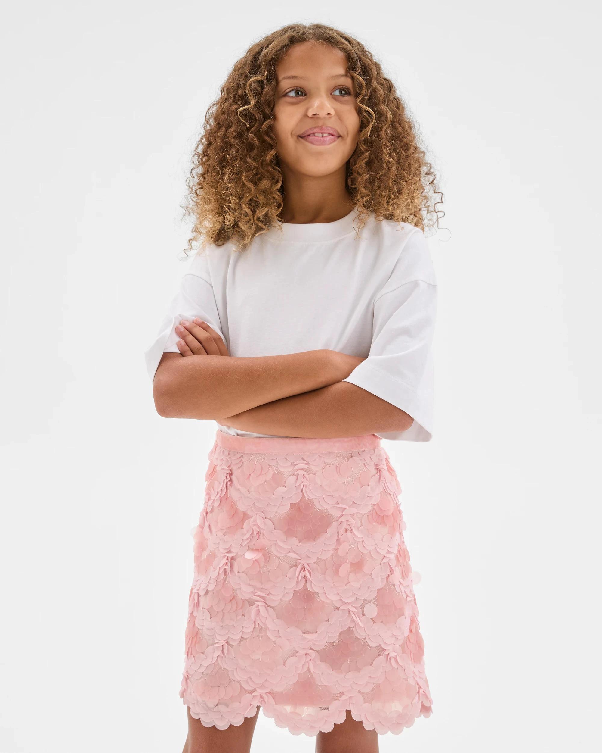 7 Target Kids Sequin Occasion Skirt PINK, 7 of 7