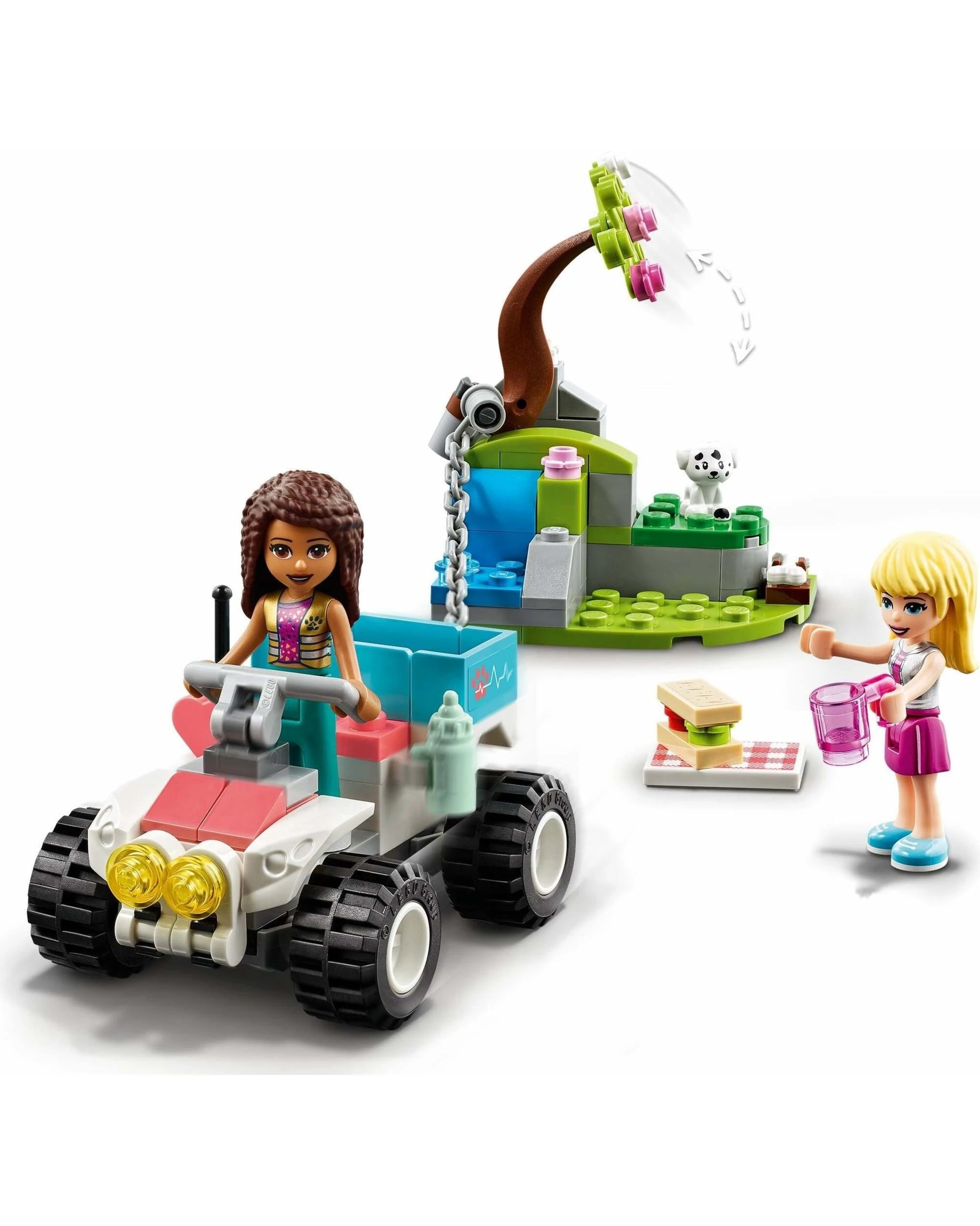 2 LEGO Friends 41442 Vet Clinic Rescue Buggy, 2 of 5
