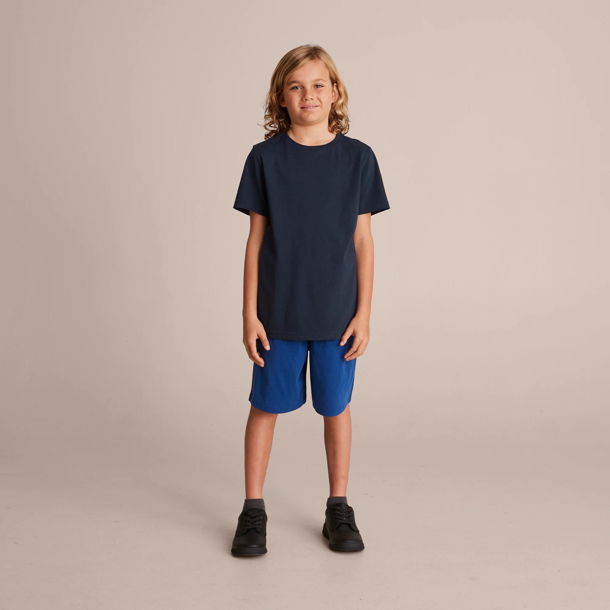 2 Target School Knit Shorts ROYAL BLUE, 2 of 7