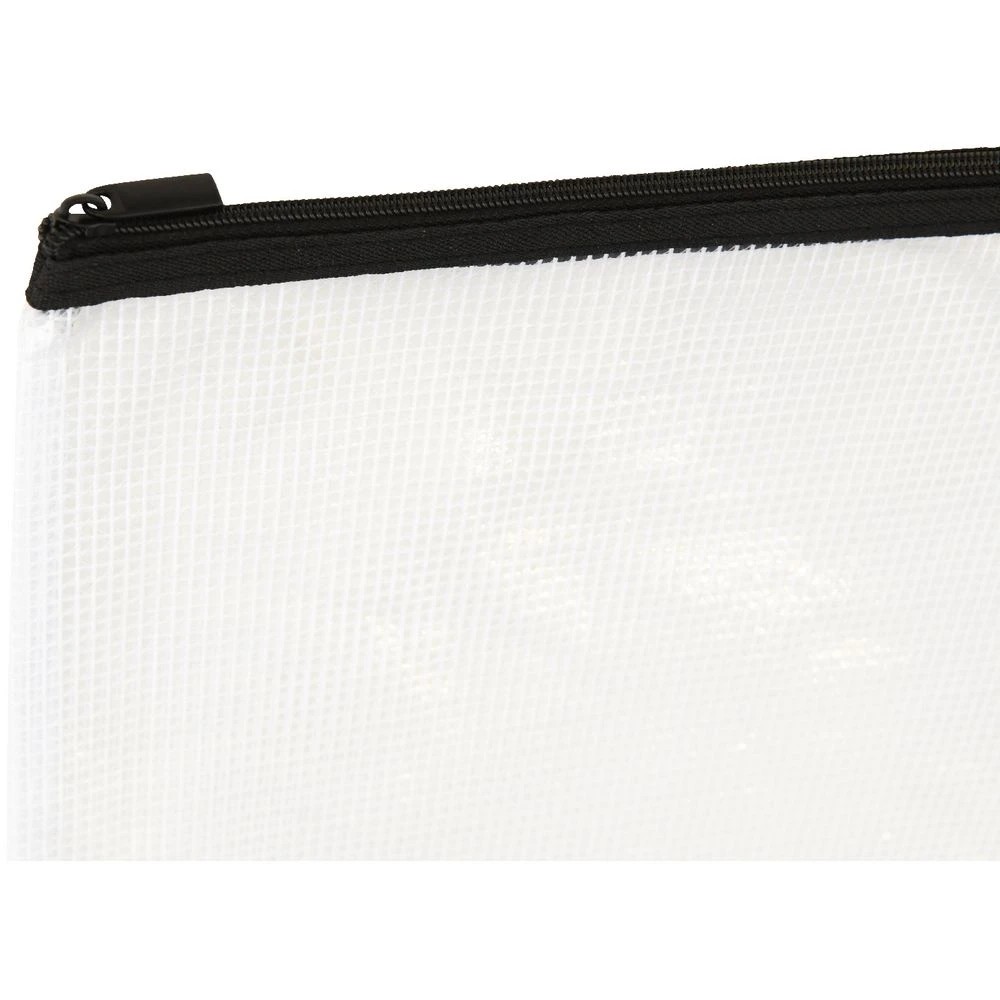 4 Studymate A3 Mesh Pencil Case Clear, 4 of 5