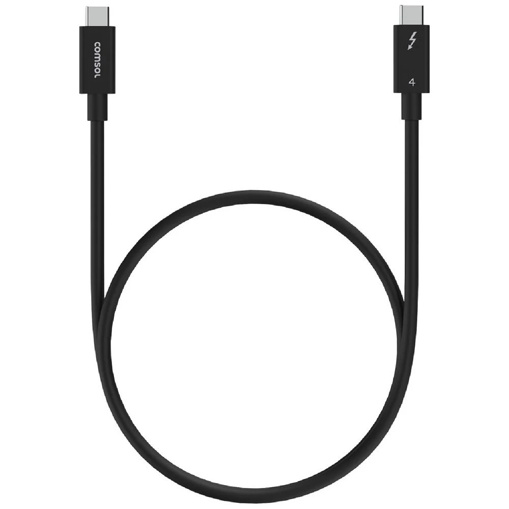 4 Comsol Thunderbolt Cable 1m Black, 4 of 5