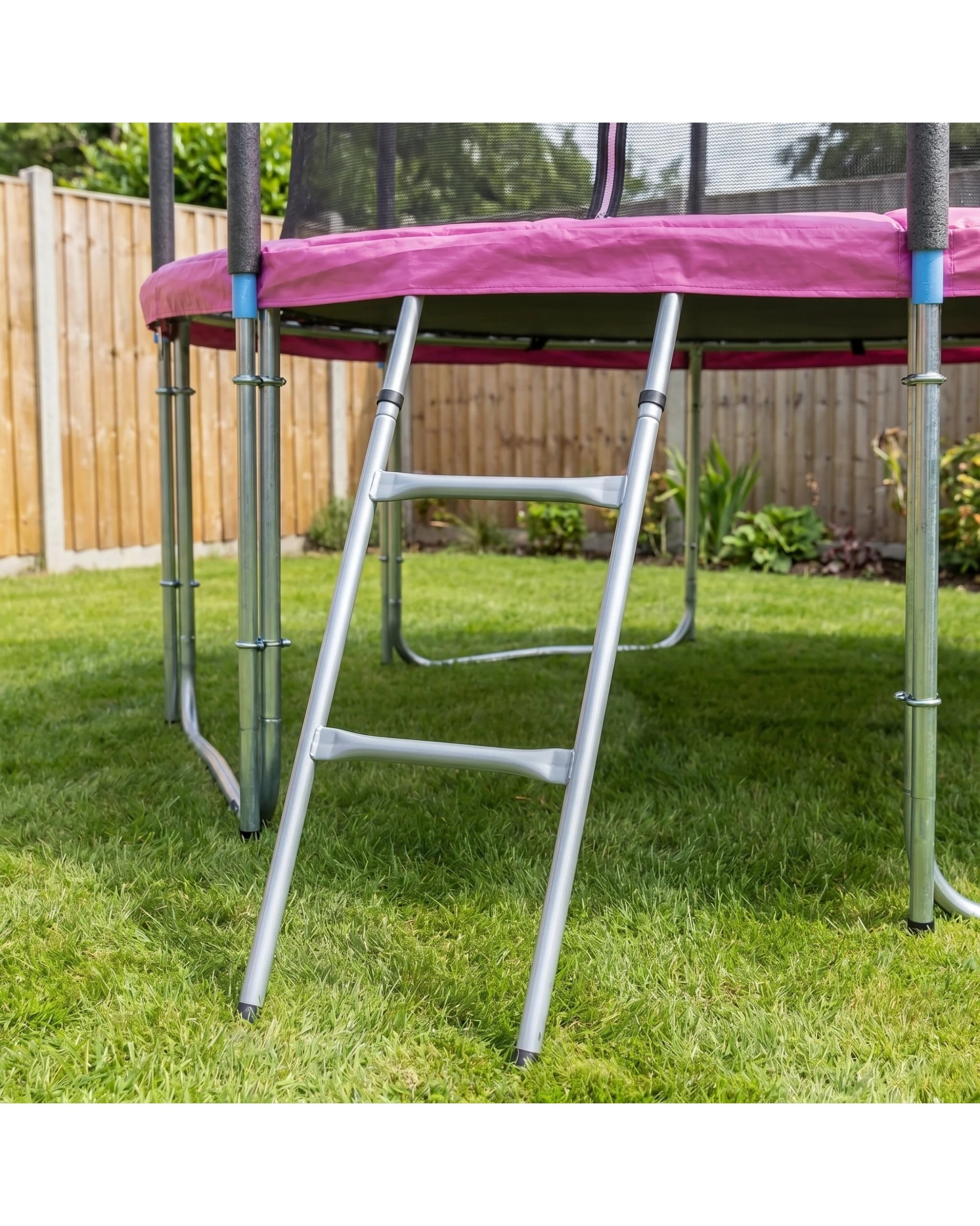 2 Kahuna Trampoline Ladder - Silver, 2 of 4
