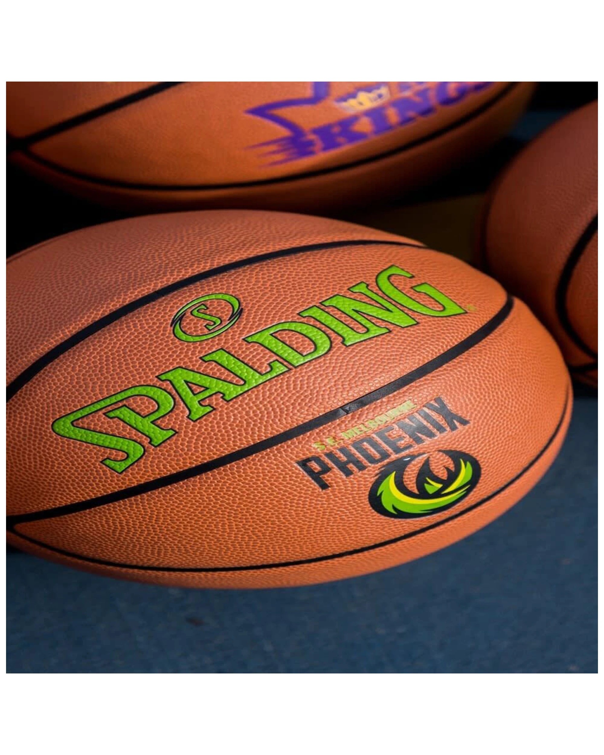 4 Spalding NBL Team Series Indoor Outdoor Basketball SE Phoenix Size 7 2 Pack - Orange, 4 of 5