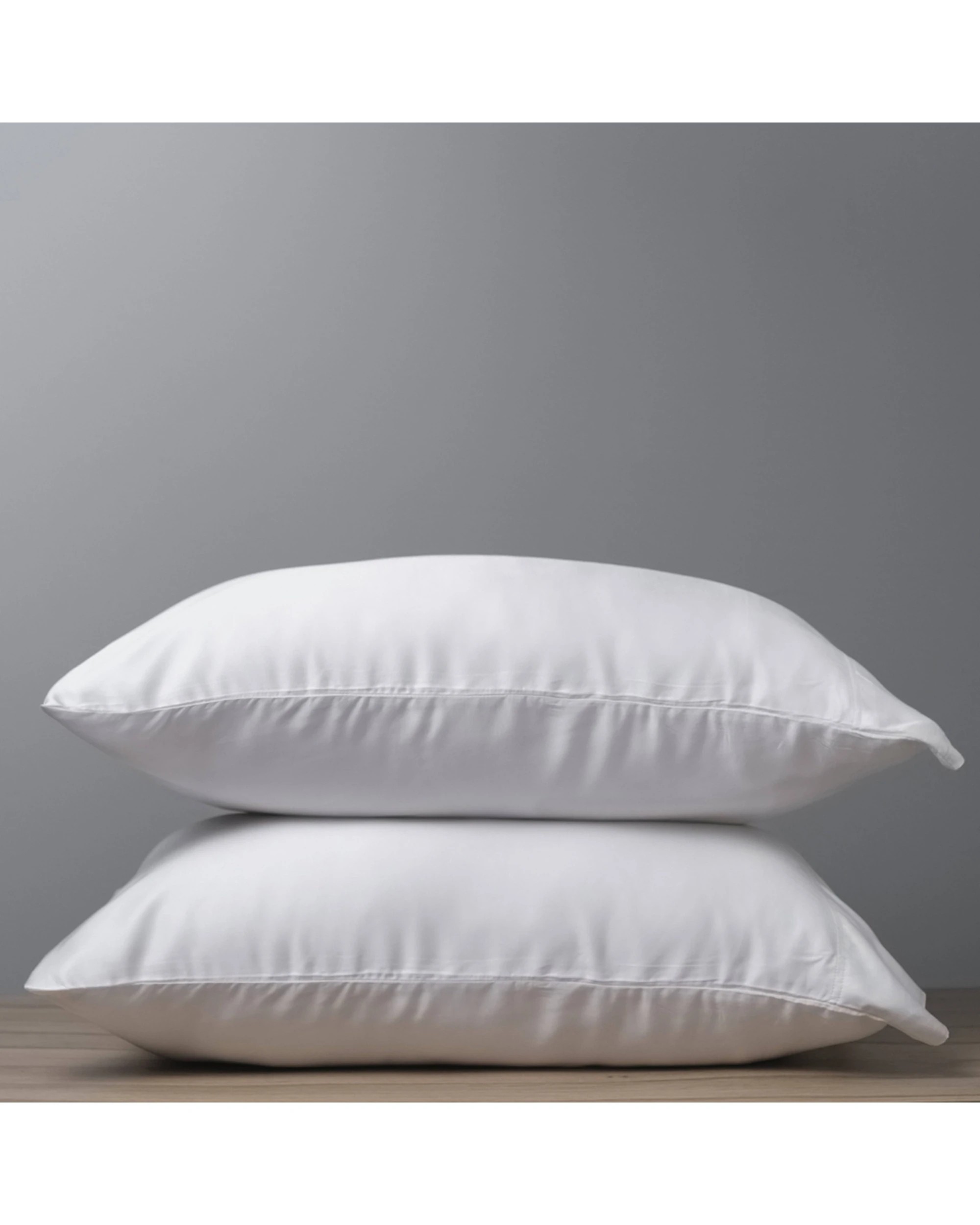 4 Canningvale Luxury Lustro Bamboo Viscose Bed Sheet Set - King Bed - White, 4 of 4