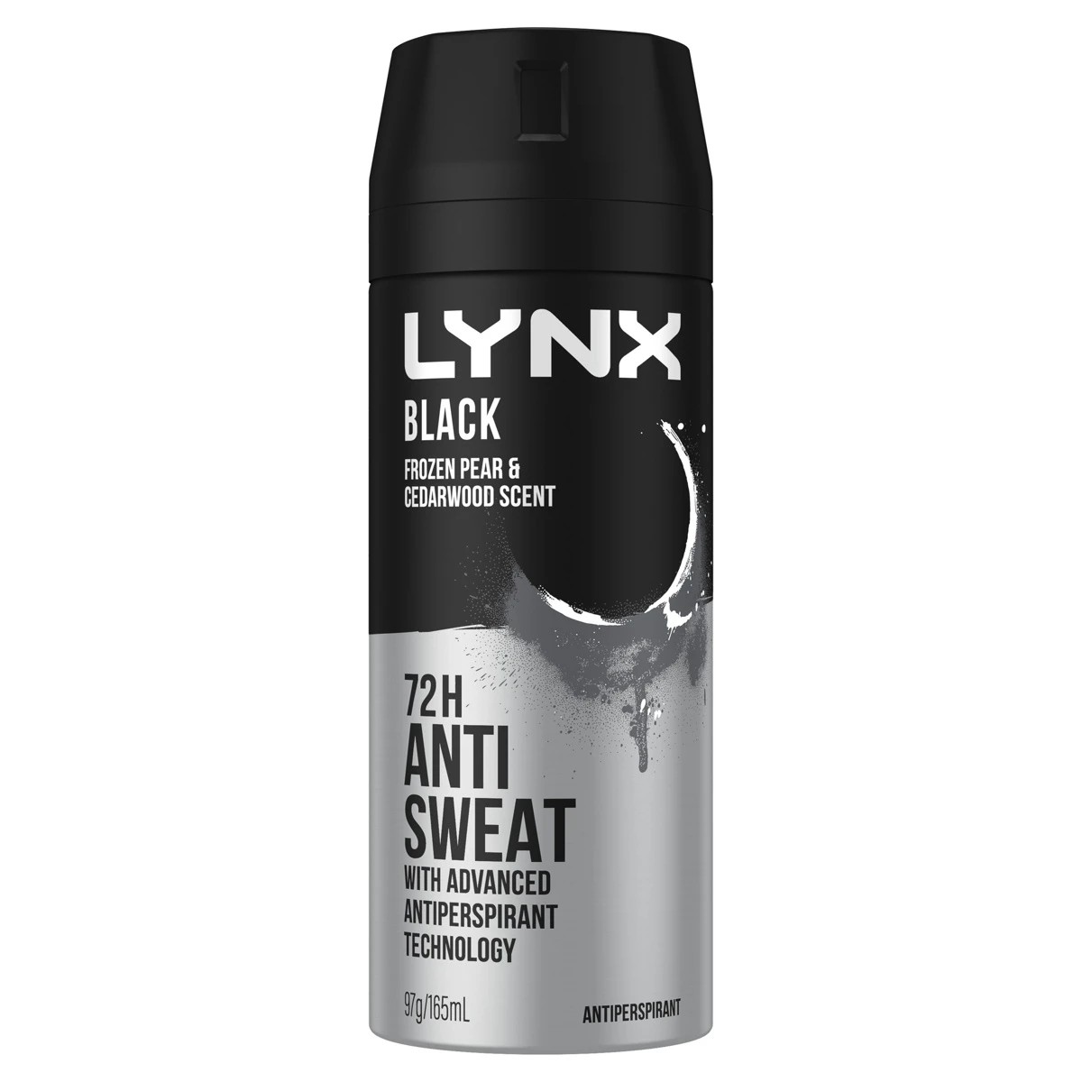 1 LYNX Black Antiperspirant Aerosol 165ml, 1 of 9