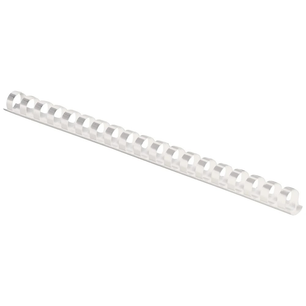 3 Fellowes Binding Combs 21 Loop 10mm White 100 Pack, 3 of 4