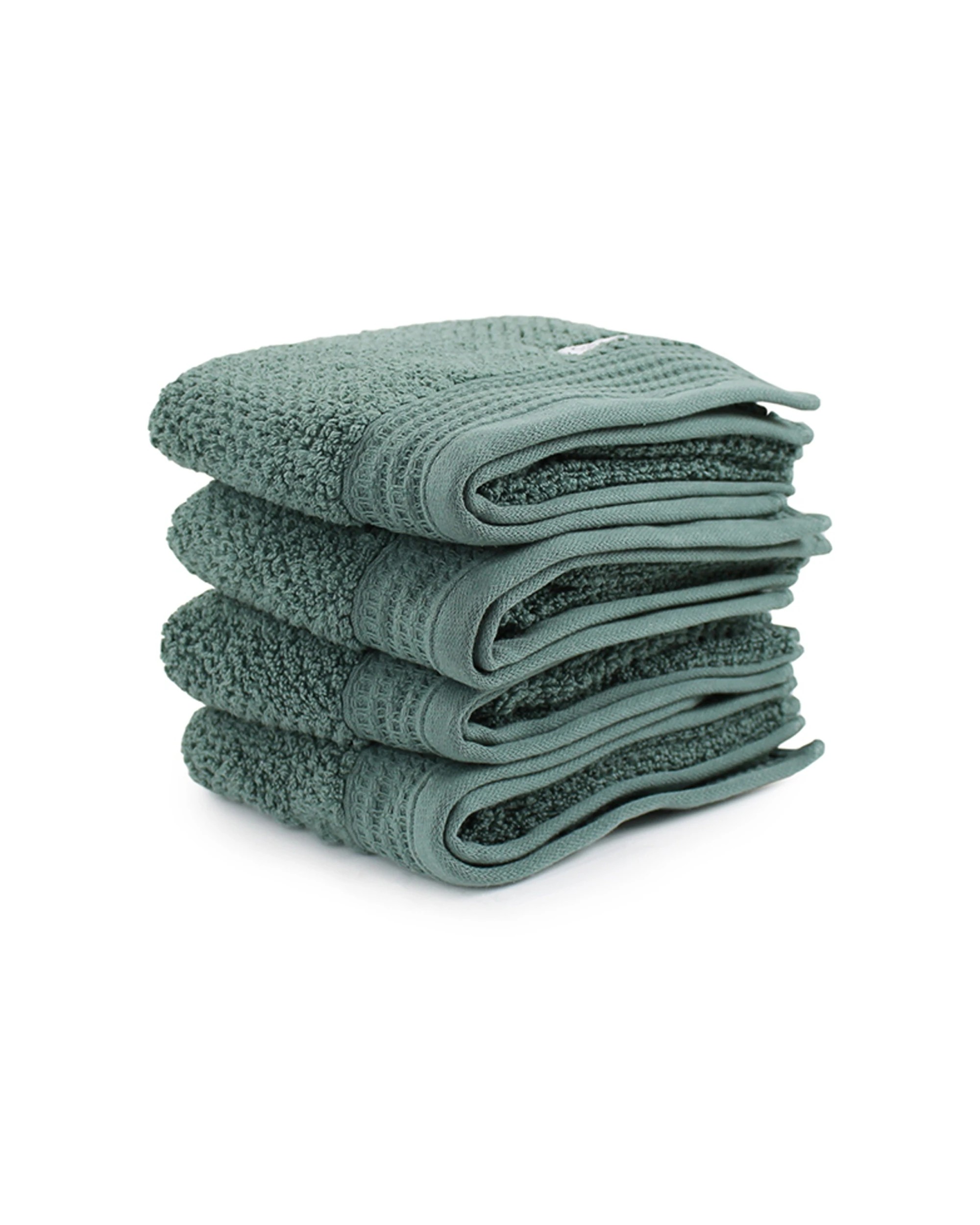 1 Onkaparinga Avalon Hand Towel 550GSM Fir 4pc 45x65cm - Green, 1 of 2