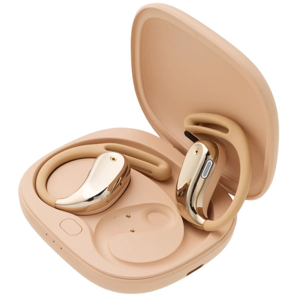 1 Otto On The Go Wireless Earbuds Tan, 1 of 8