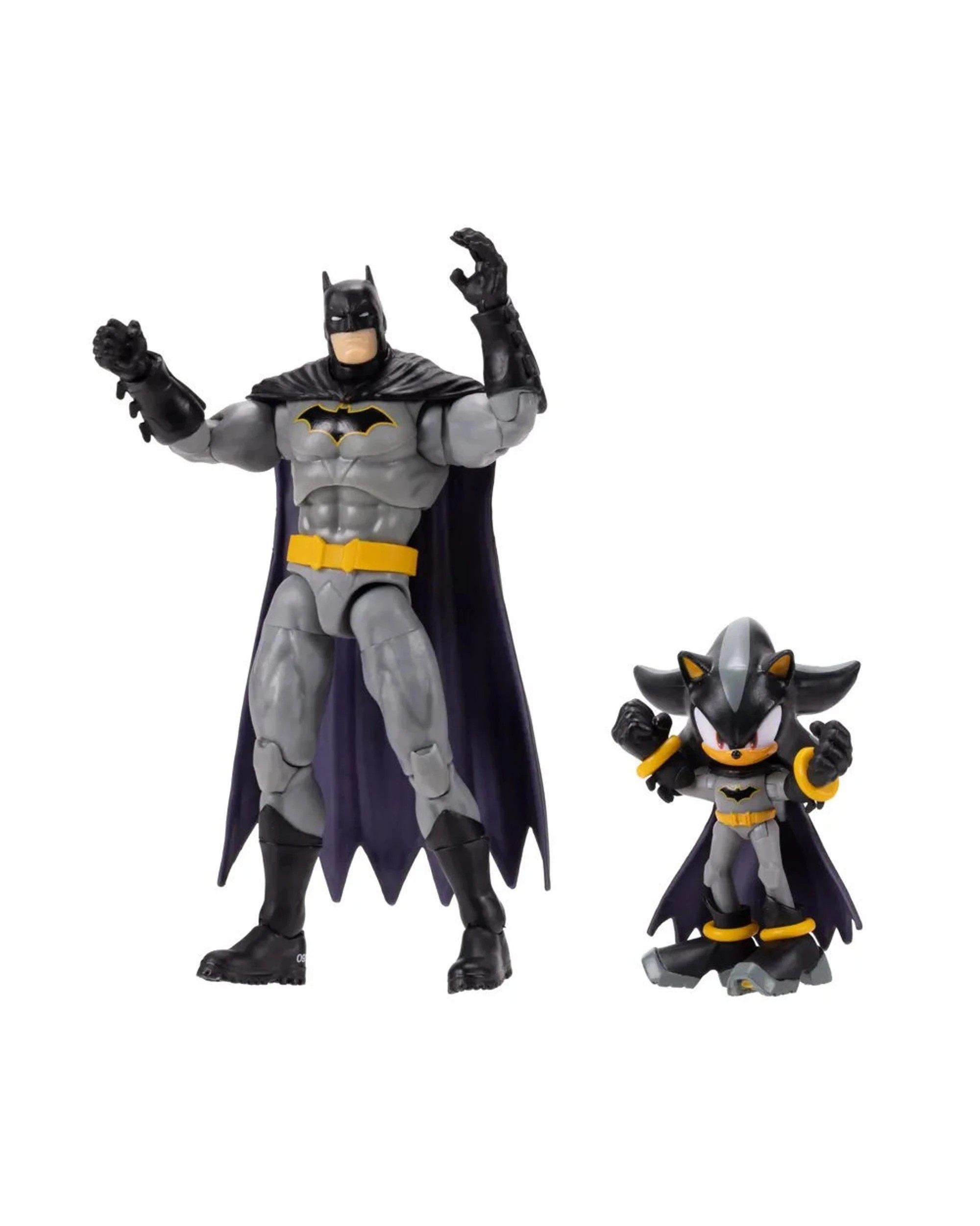 6 Sonic the Hedgehog X DC Batman and Shadow as Batman 5 inch Action Figure 2 Pack, 6 of 9