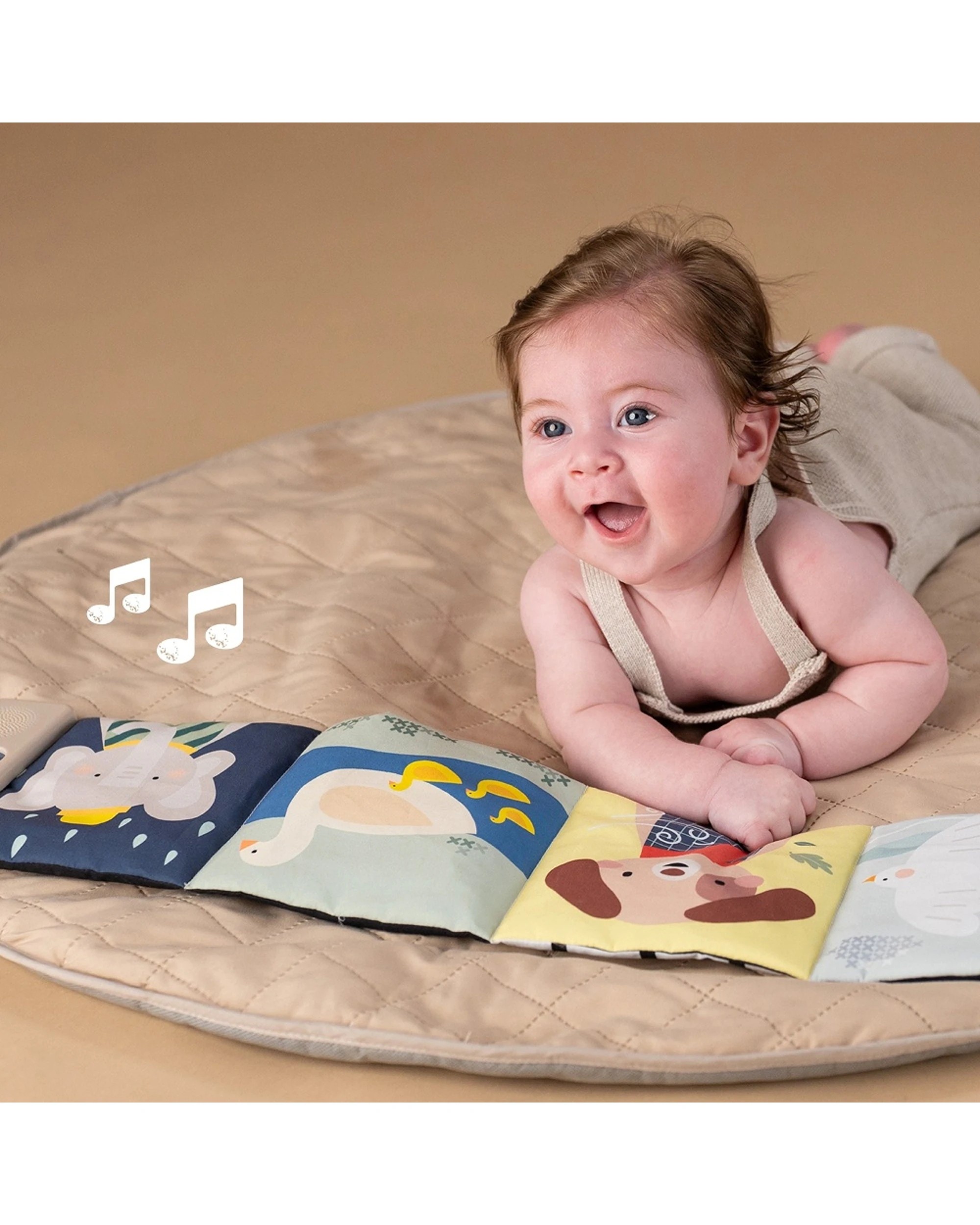 3 Taf Toys Soothing Sounds Book Baby Fabric Interactive Musical Toy - Multi, 3 of 6