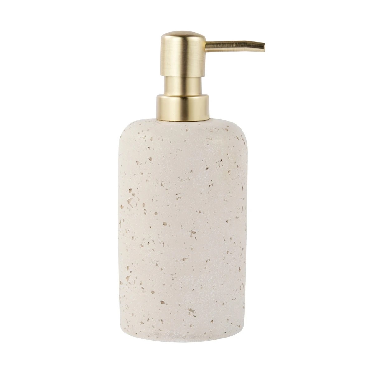 1 Travertine Look Soap Dispenser, 1 of 8