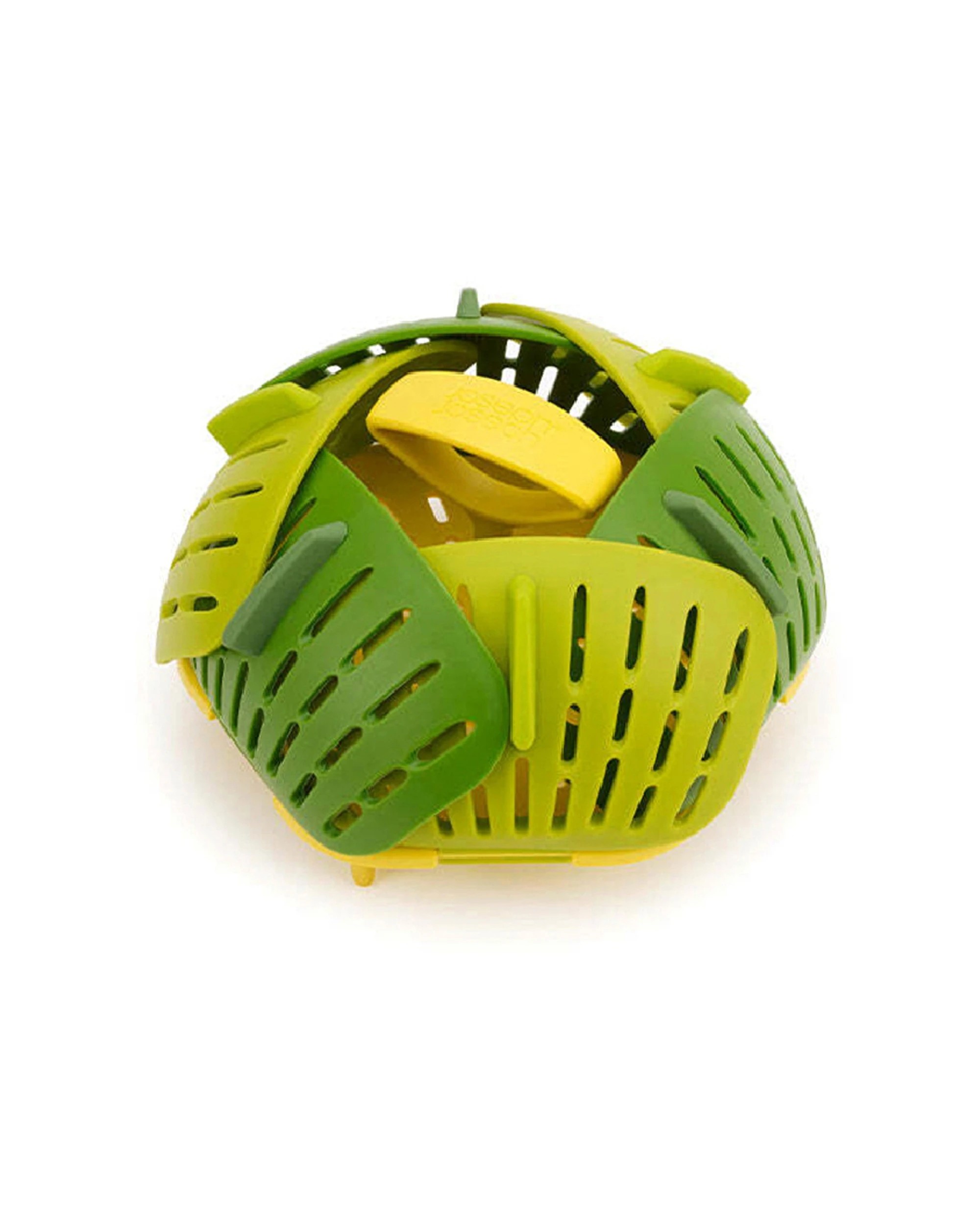 1 Joseph Joseph Bloom Folding Steamer Basket Self-Adjusting Heat Resistant - Green, 1 of 6