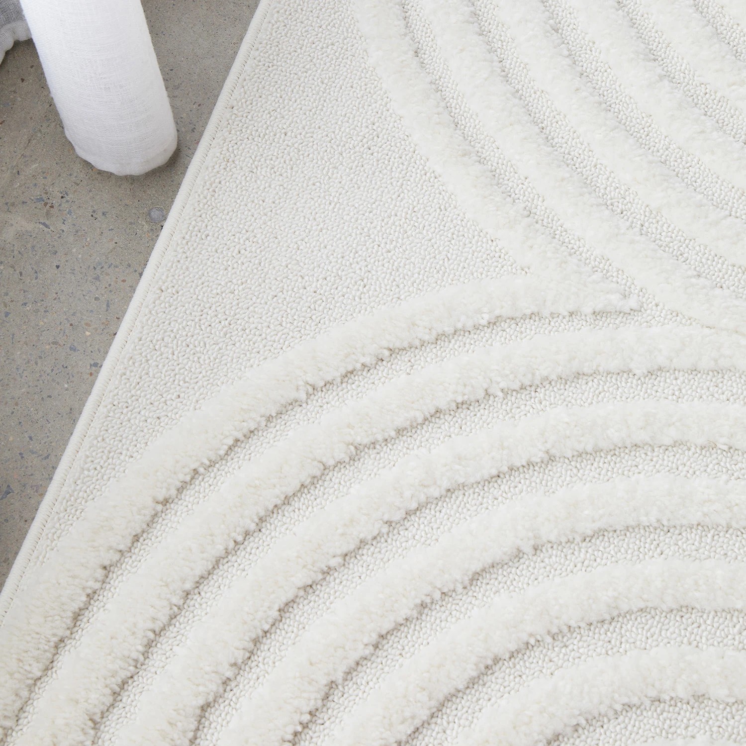 4 Common Ground Rugs Nirvana Carl 400x80cm - Large Runner Power Loomed Pet Friendly Rug - Natural, 4 of 7