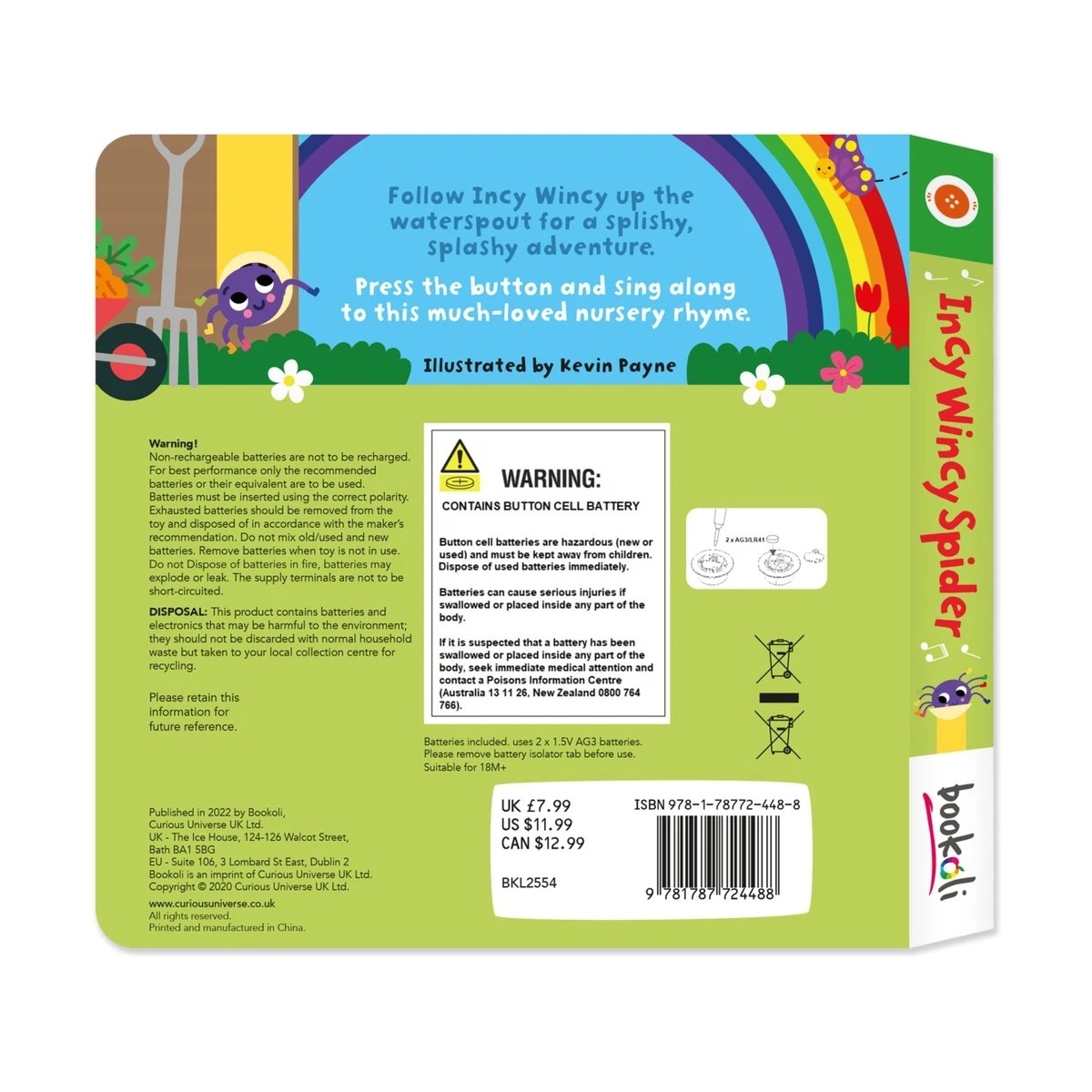 4 Incy Wincy Spider - Sound Book, 4 of 6