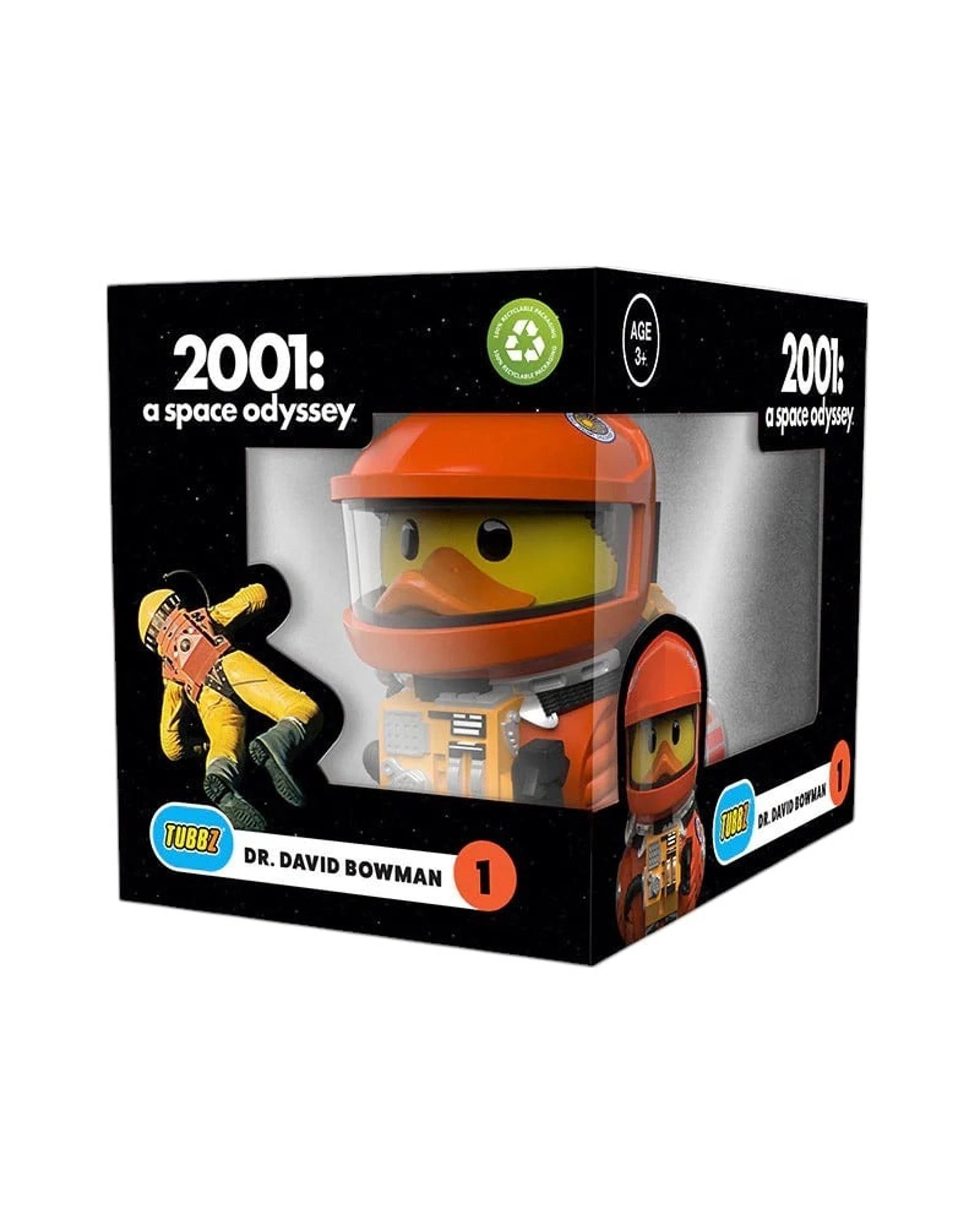 1 TUBBZ 2001: A Space Odyssey David Bowman Boxed Edition Cosplaying Duck Figure, 1 of 7