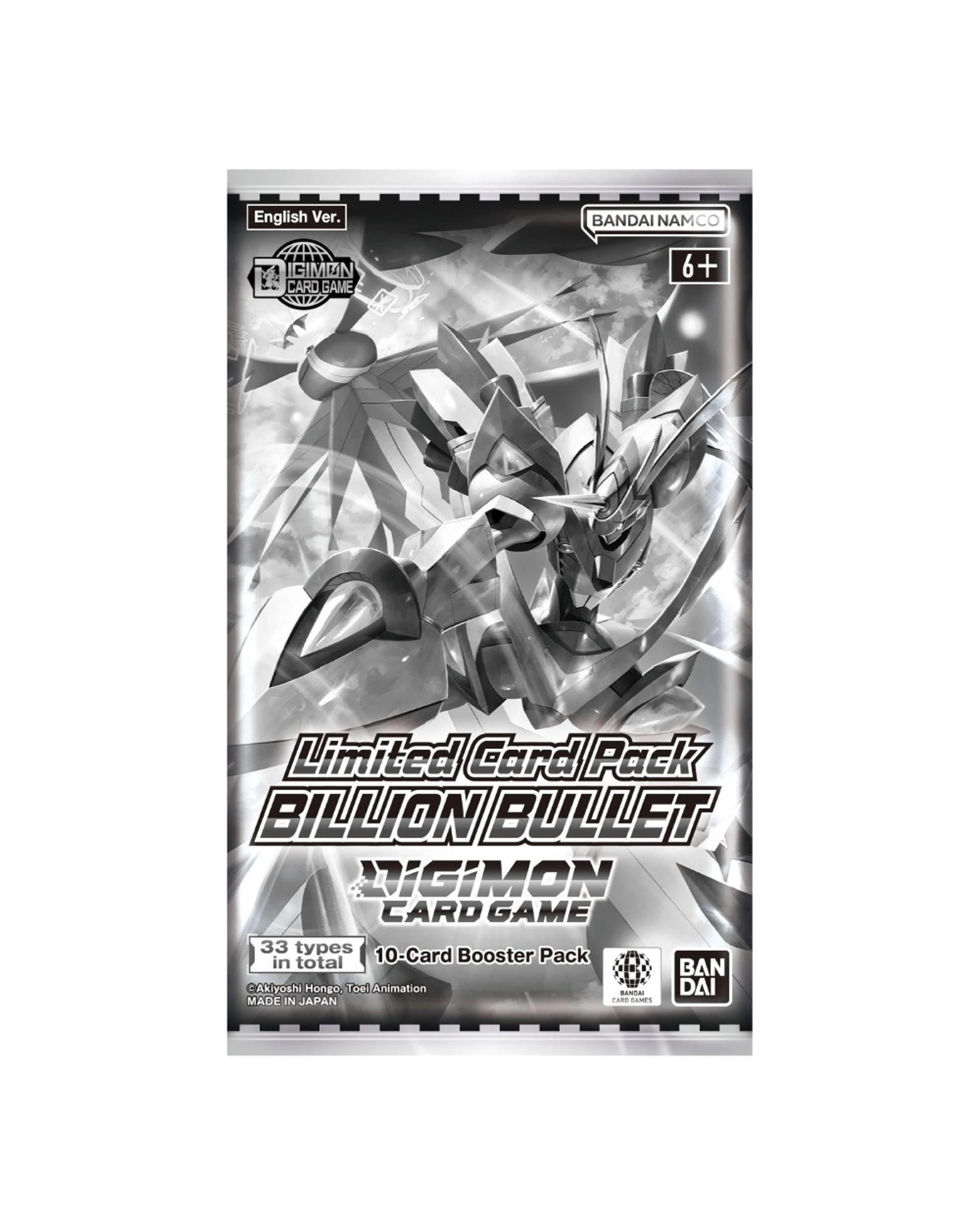 2 Bandai Digimon Card Game: Limited Card Pack Billion Bullet - LM-06, 2 of 3