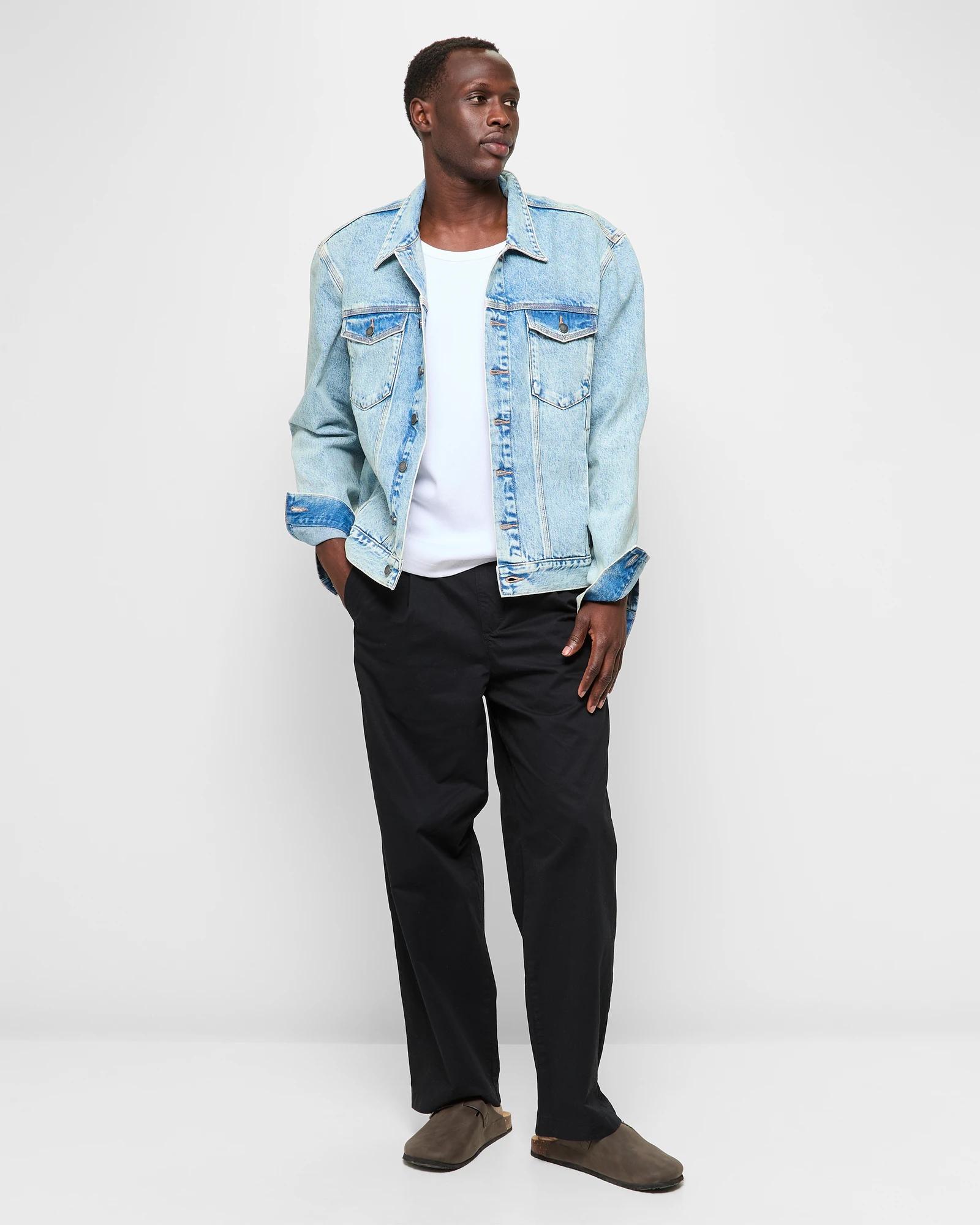 2 Long Sleeve Denim Jacket - Commons DENIM BLUE, 2 of 5