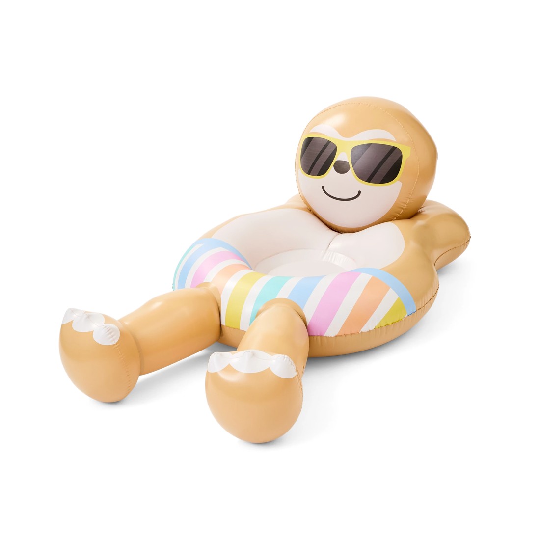 3 Inflatable Sloth Swim Float, 3 of 8