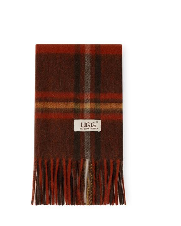 Australian Shepherd UGG Snovia 100% Wool Check Scarf