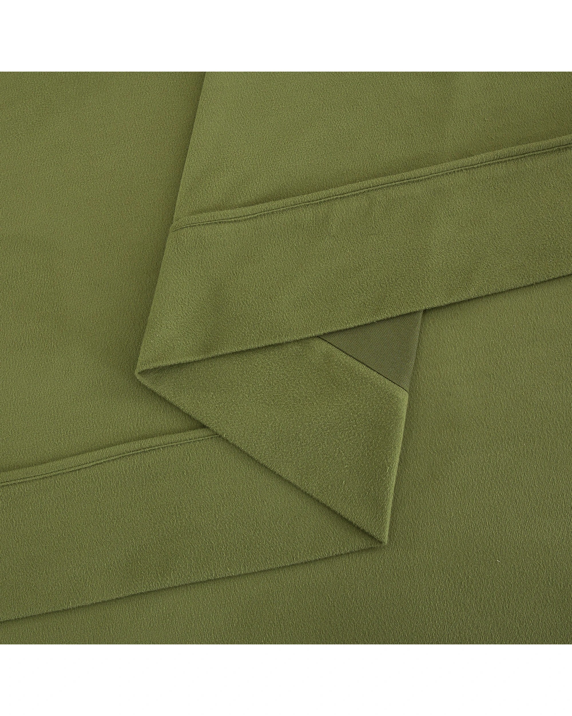 5 Dreamaker Micro Flannel Sheet Set - King Bed - Olive, 5 of 9
