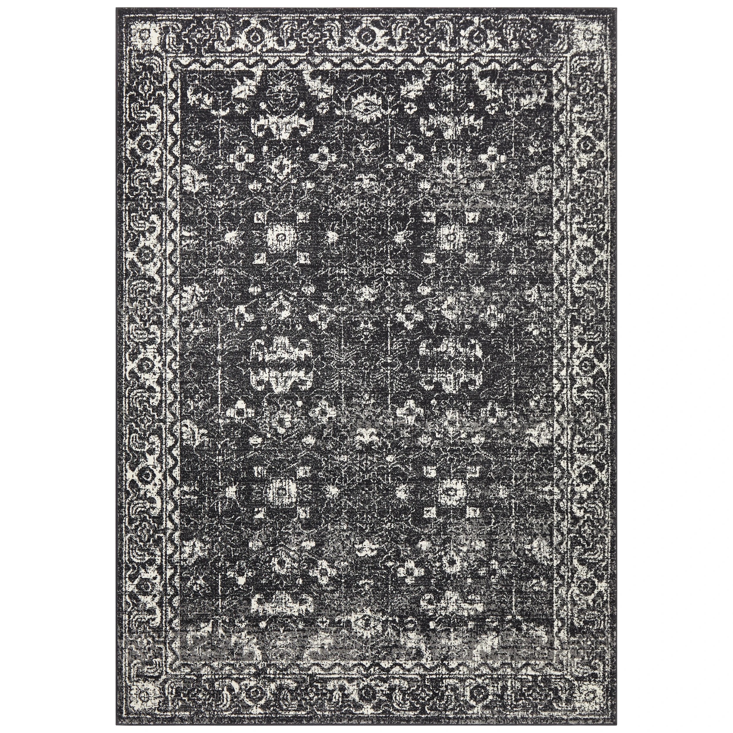 1 Common Ground Rugs Encore 252 290x200cm - Large Floor Rug - Charcoal, 1 of 9