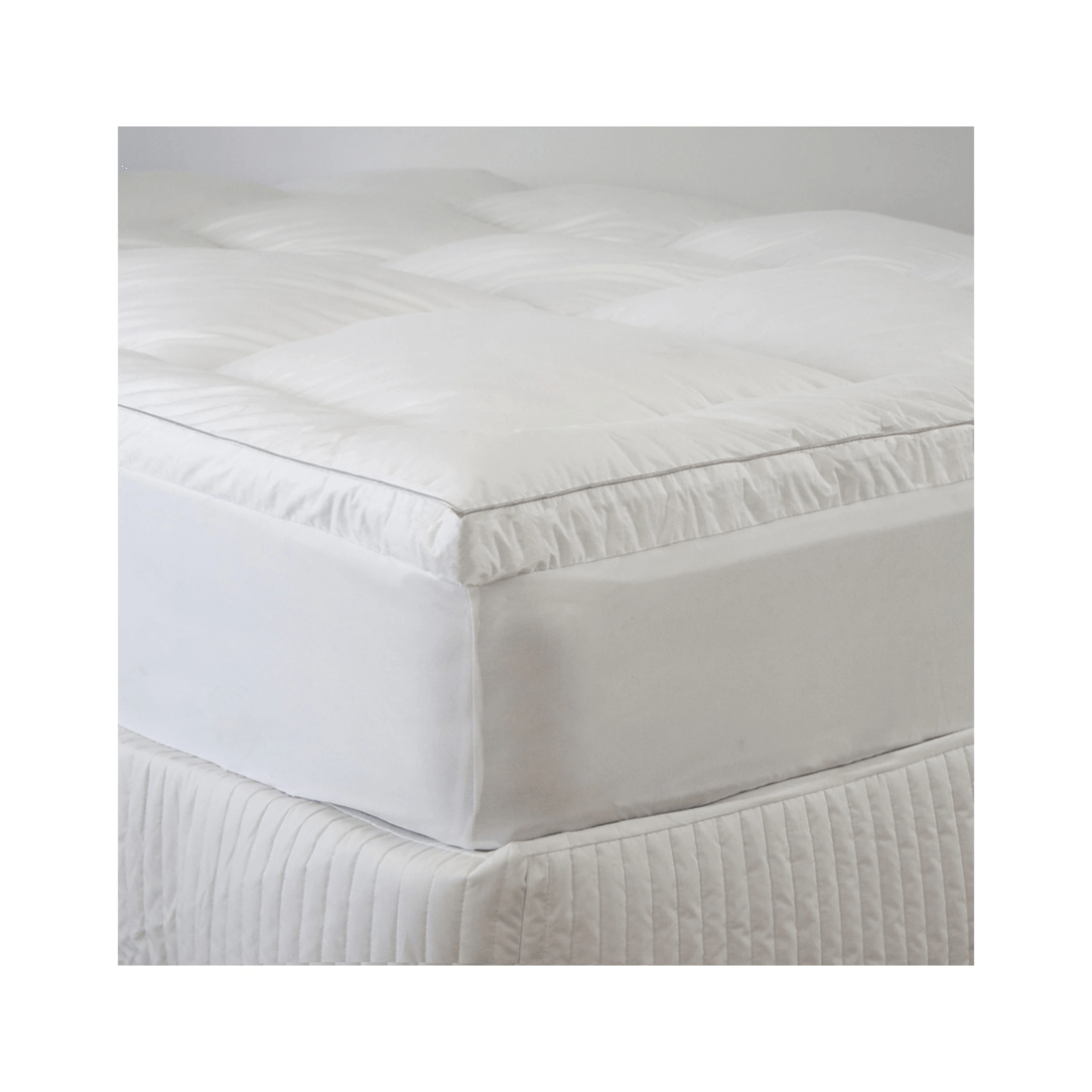 1 Ardor 2800gsm Standard King Bed Microfibre Mattress Topper
 - White, 1 of 3