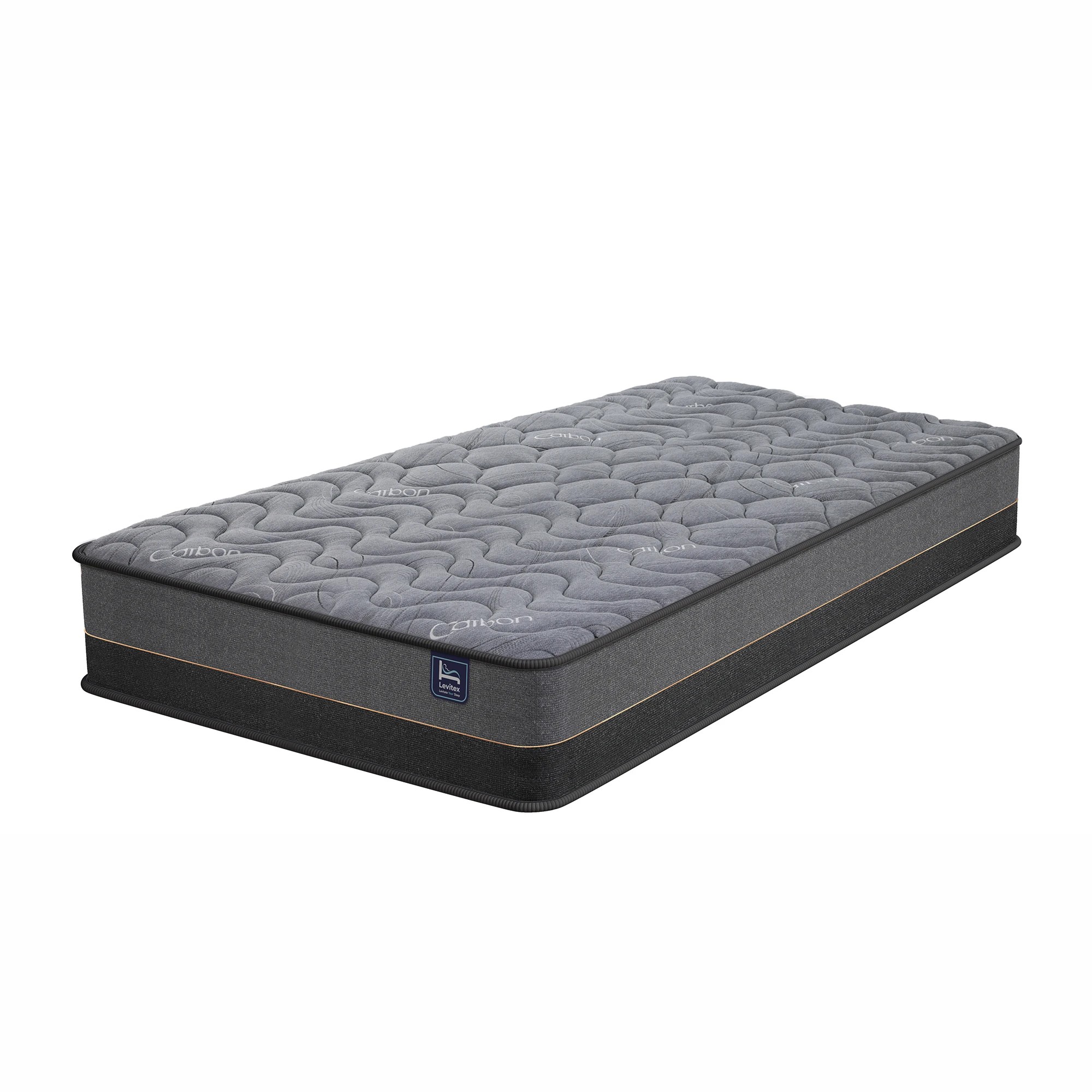 1 Levitex Single Mattress Hybrid Pocket Spring with 4cm Egg Crate Foam for Deep Sleep - Single Bed - Grey, 1 of 10
