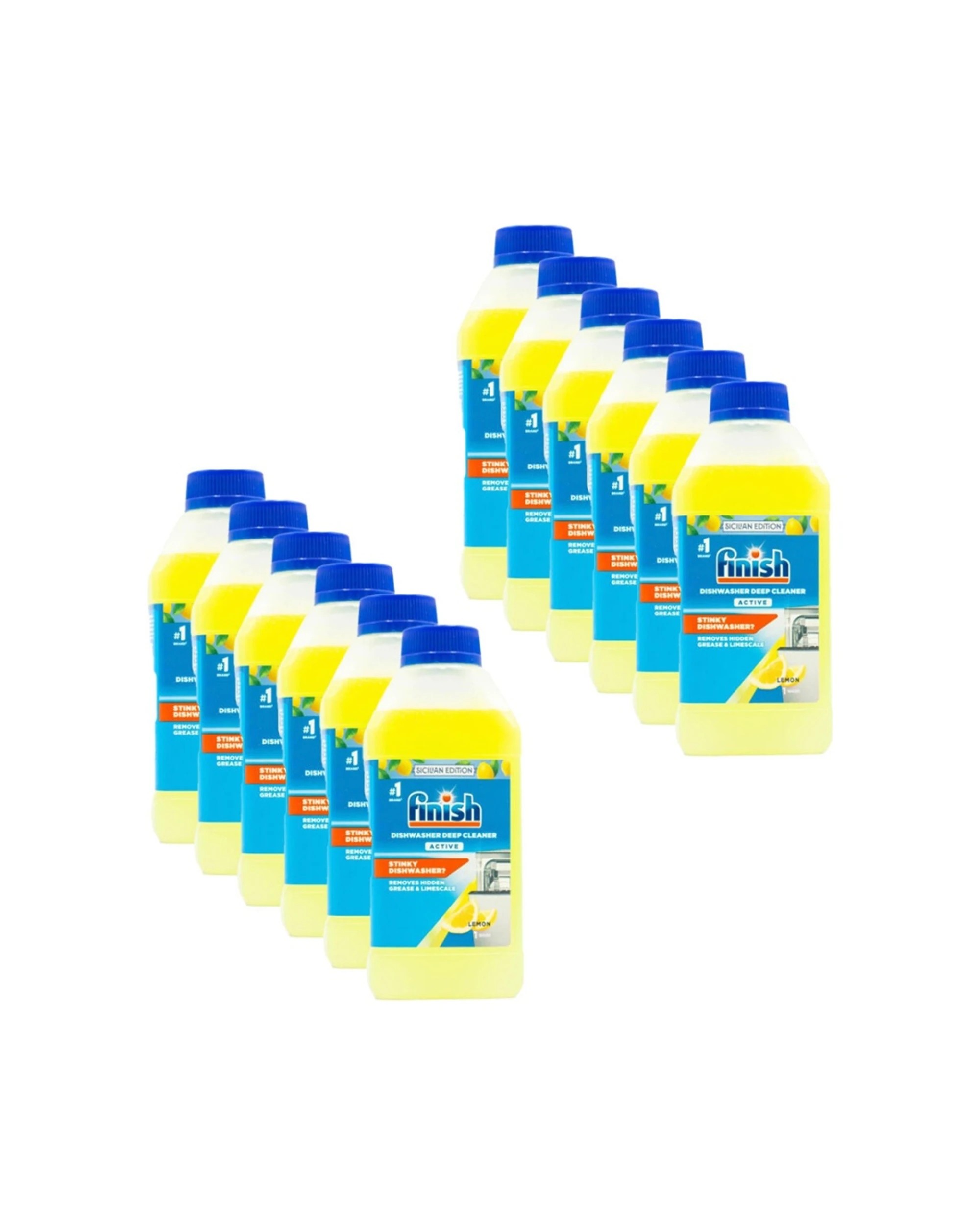 1 Finish 12PK Dishwasher Deep Cleaner Active 250ml - Dishwasher Maintenance, 1 of 5