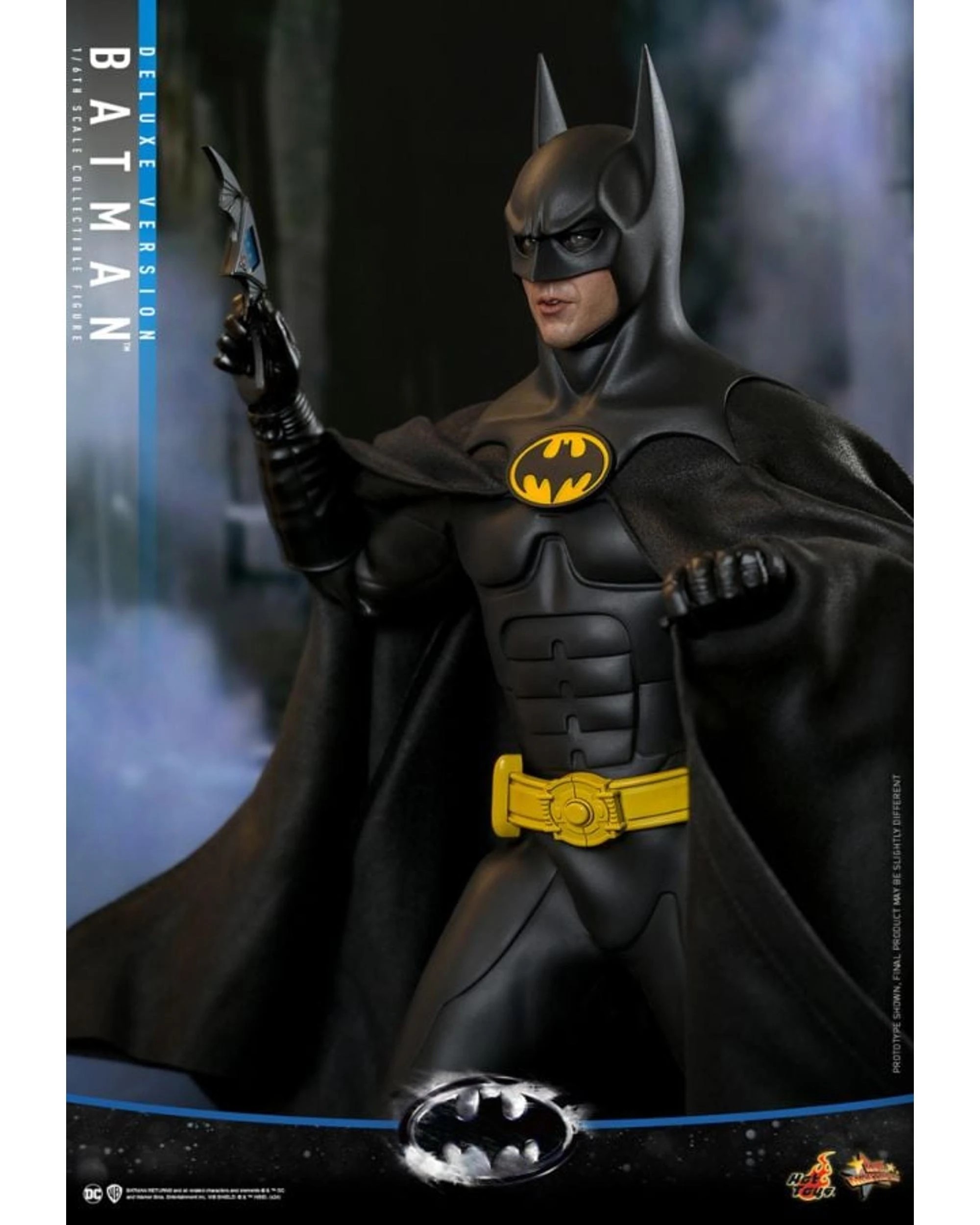 5 Hot Toys Batman Returns Batman Deluxe 1:6 Scale Collectable Action Figure, 5 of 10