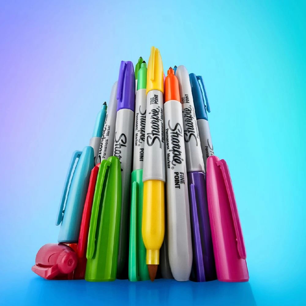 7 Sharpie Fine Permanent Markers Glam Pop 12 Pack, 7 of 10