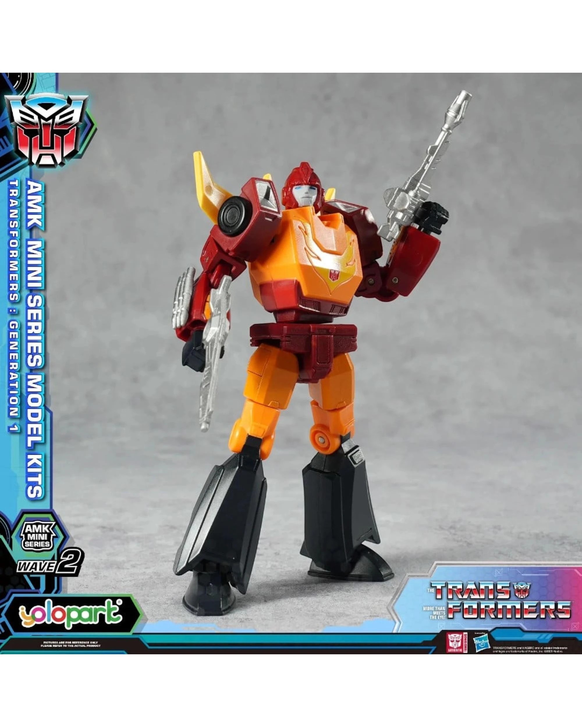 4 Transformers Generation 1 AMK Mini Series Wave 2 Model Kit Blind Box, 4 of 10