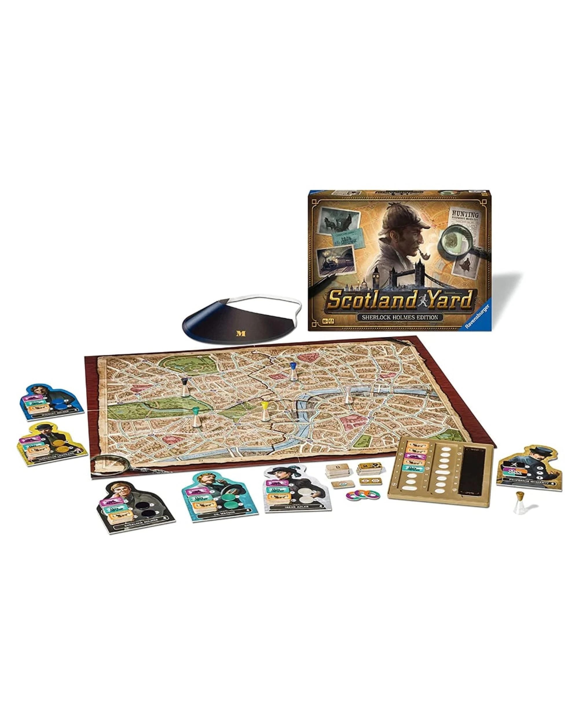 2 Scotland Yard Sherlock Holmes Edition Board Game, 2 of 2