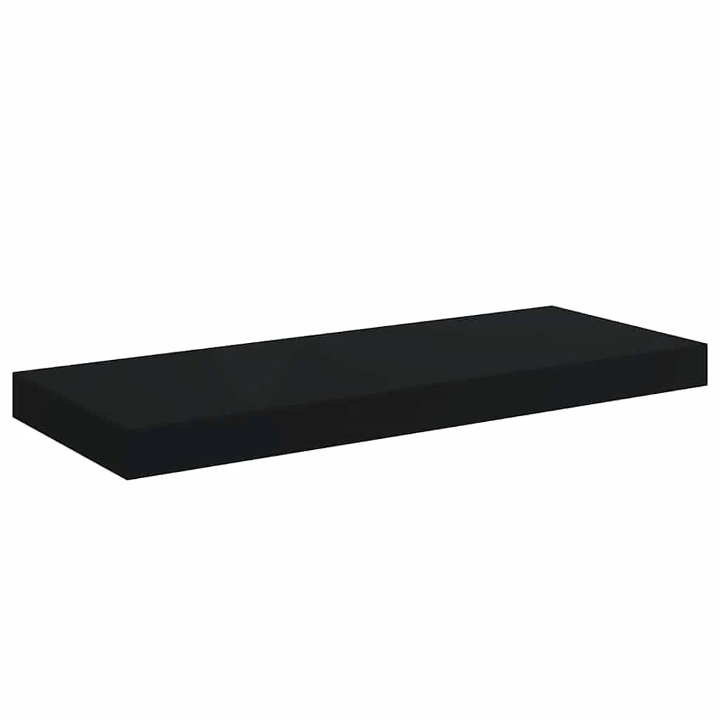 2 vidaXL Wall shelf Decorative Inlays - Black, 2 of 9