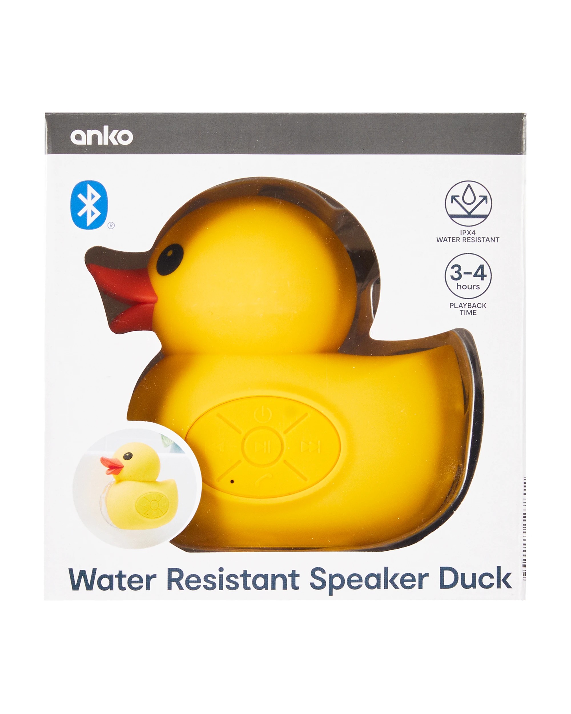 9 Splash Proof Speaker Duck - Yellow, 9 of 10