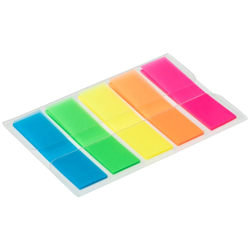 2 J.Burrows Translucent Flags 12mm x 44mm 5 Pack, 2 of 3